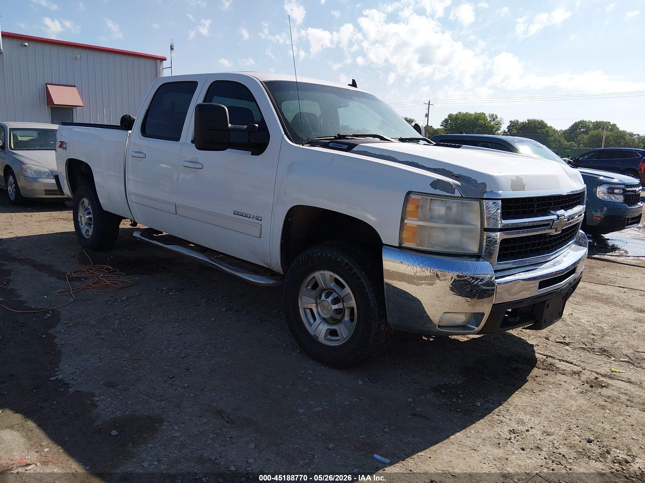 2010 Chevrolet Silverado 2500hd Ltz White vin: 1GC4KYBG6AF145546