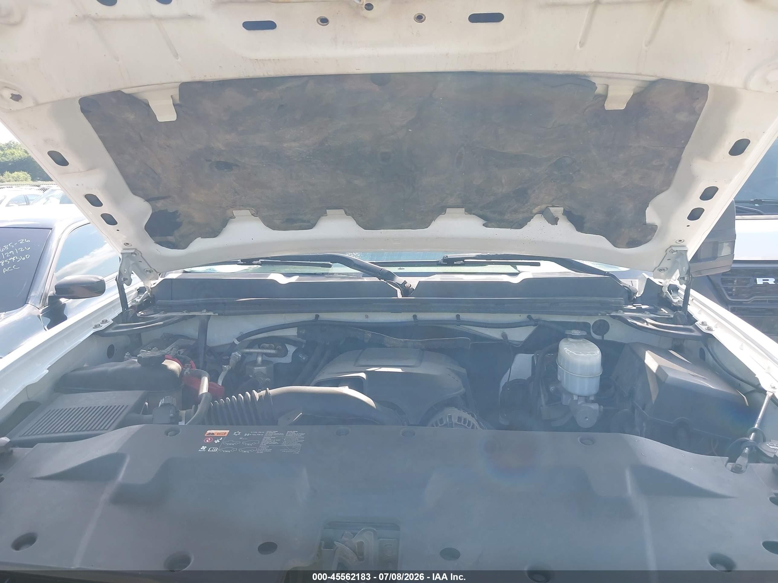2010 Chevrolet Silverado 2500hd Ltz White vin: 1GC4KYBG7AF112474