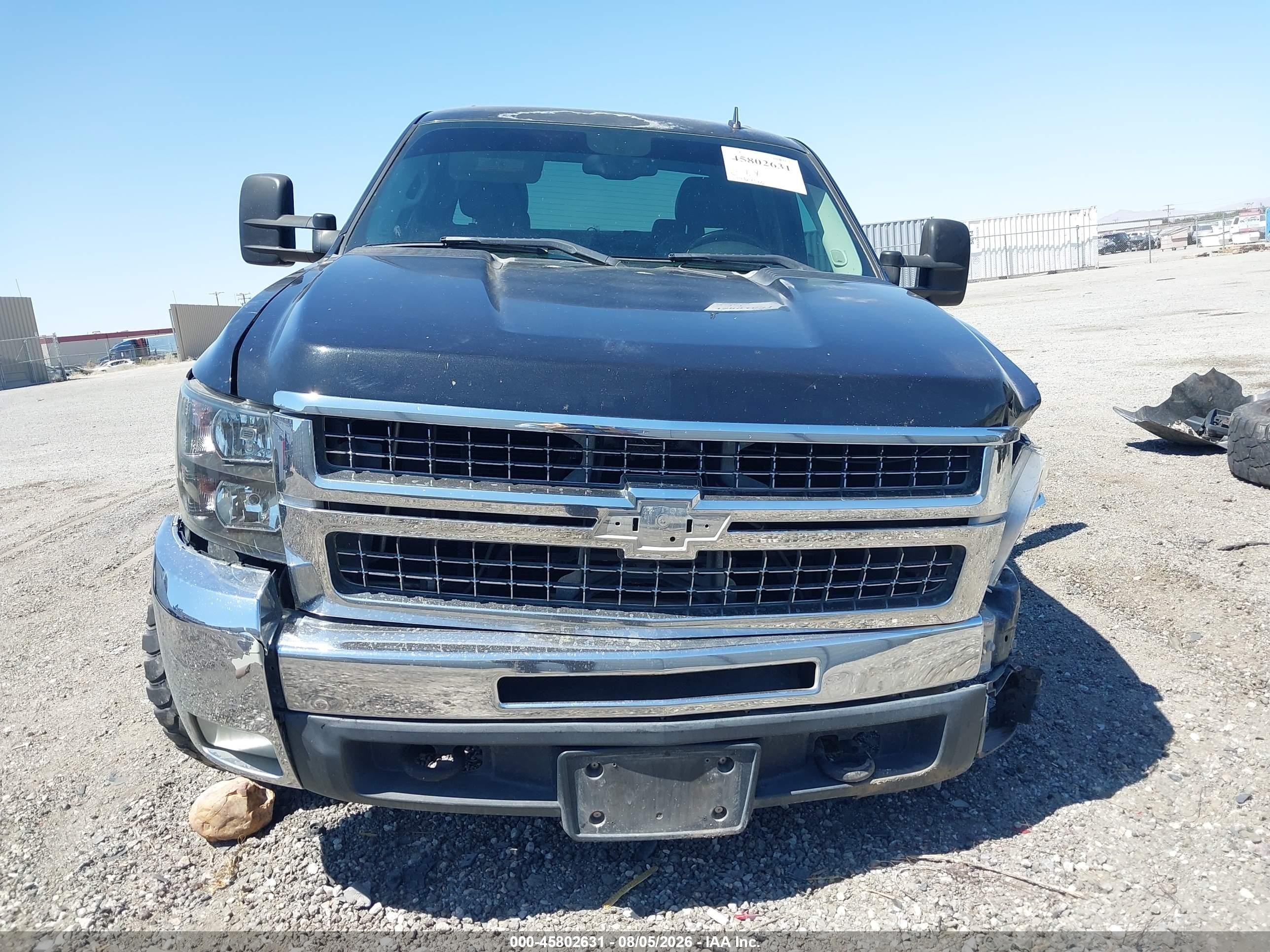 2010 Chevrolet Silverado 2500hd Ltz Black vin: 1GC4KYBG8AF137206