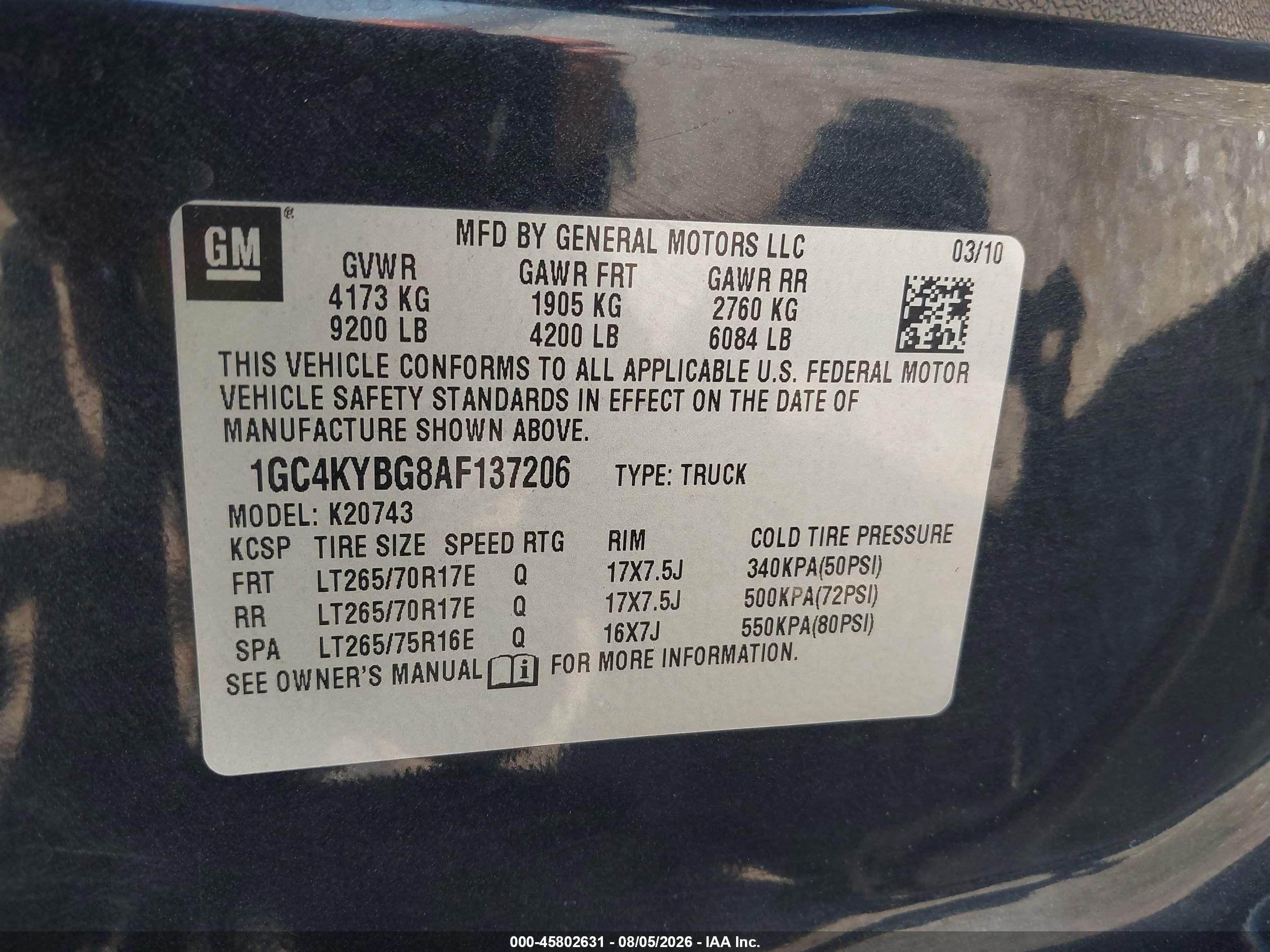 2010 Chevrolet Silverado 2500hd Ltz Black vin: 1GC4KYBG8AF137206