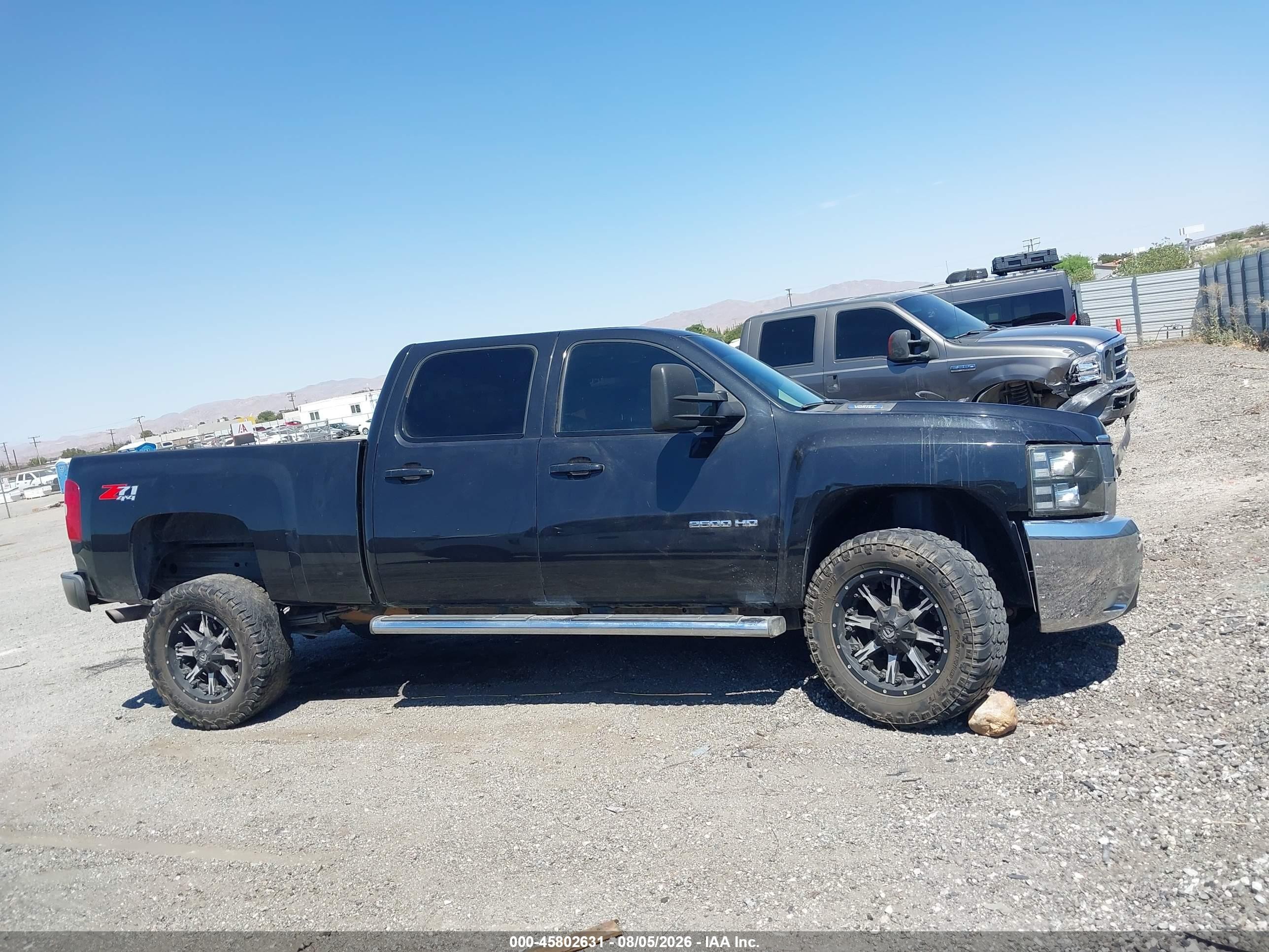 2010 Chevrolet Silverado 2500hd Ltz Black vin: 1GC4KYBG8AF137206
