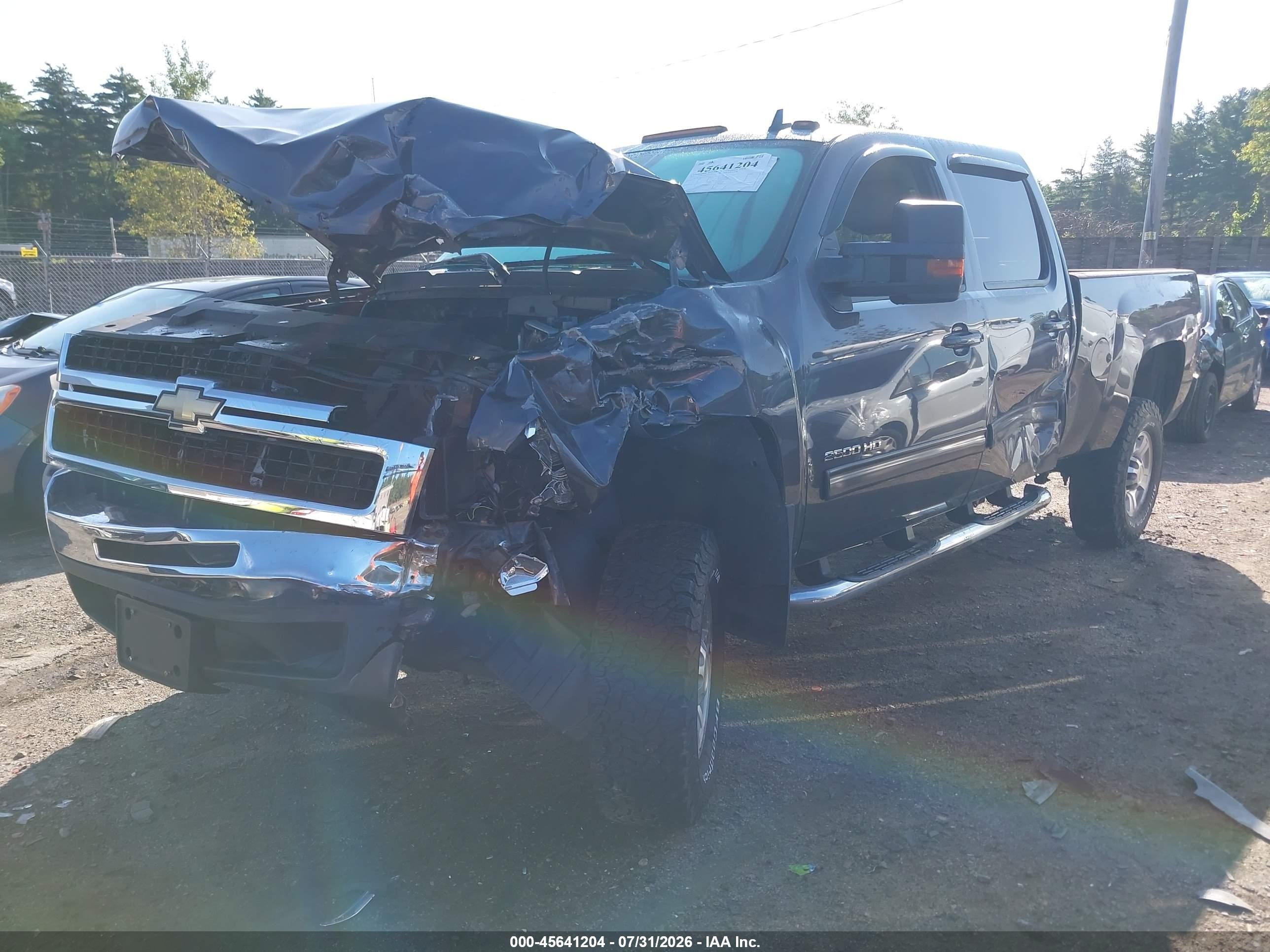 2010 Chevrolet Silverado 2500hd Ltz Gray vin: 1GC4KYBGXAF156520