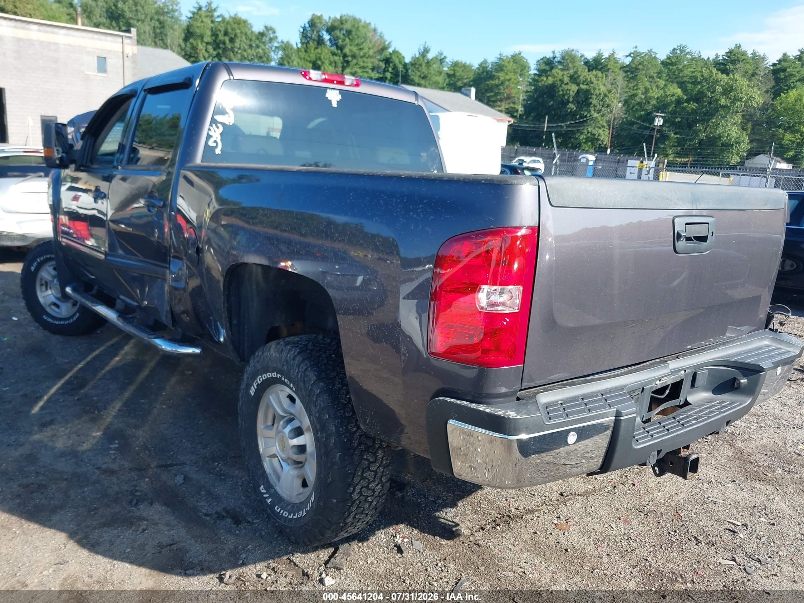 2010 Chevrolet Silverado 2500hd Ltz Gray vin: 1GC4KYBGXAF156520