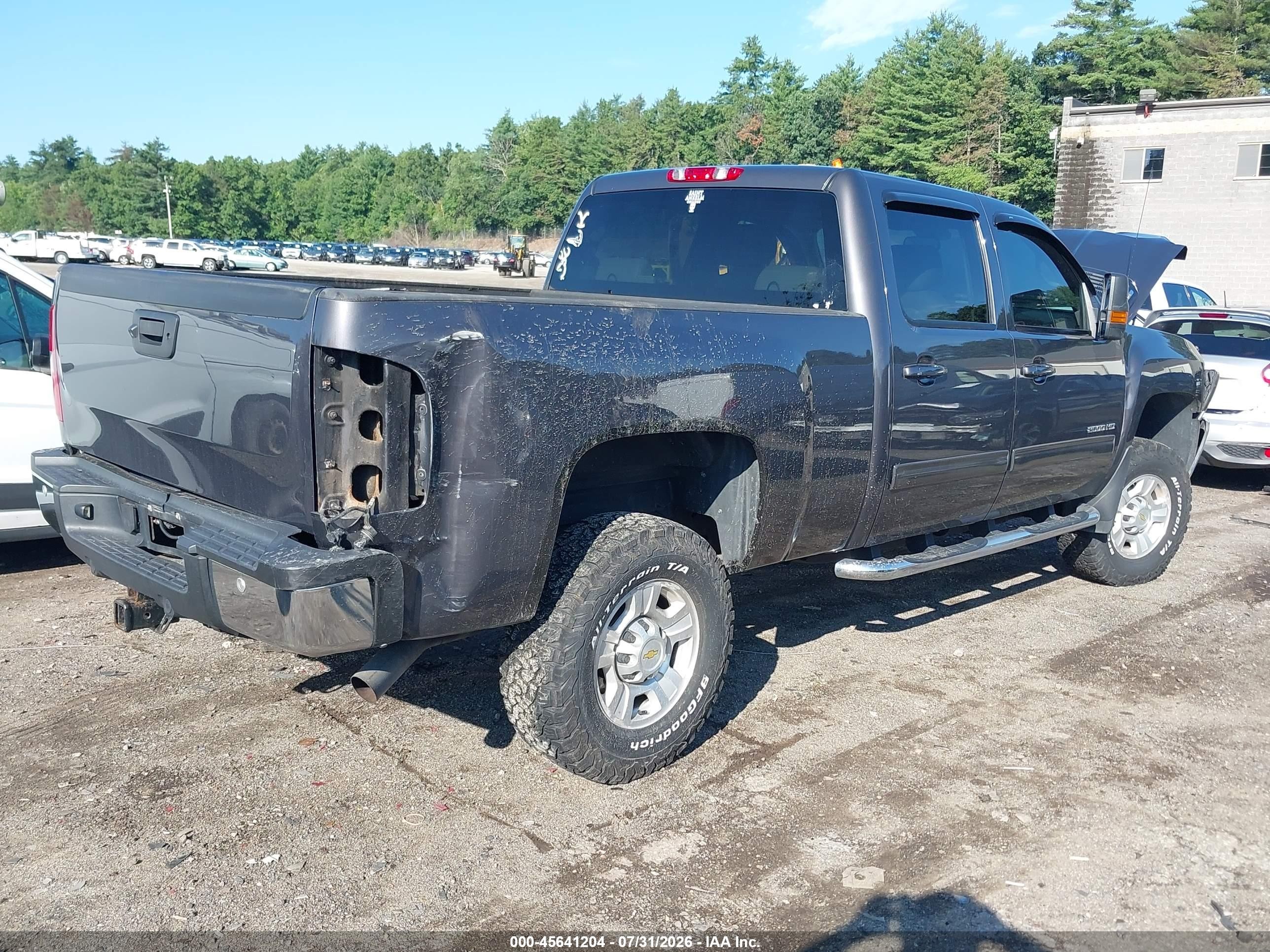2010 Chevrolet Silverado 2500hd Ltz Gray vin: 1GC4KYBGXAF156520
