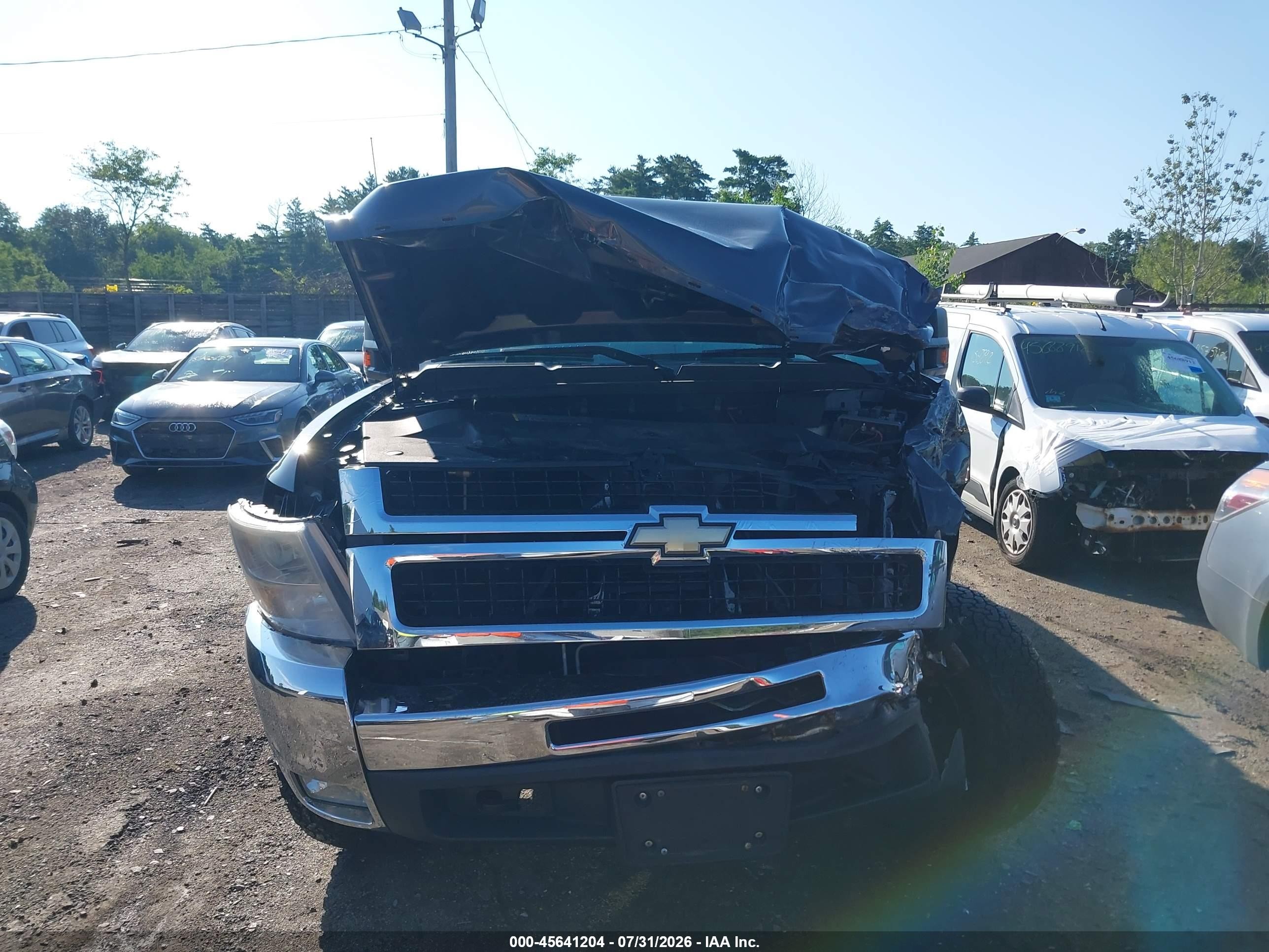 2010 Chevrolet Silverado 2500hd Ltz Gray vin: 1GC4KYBGXAF156520