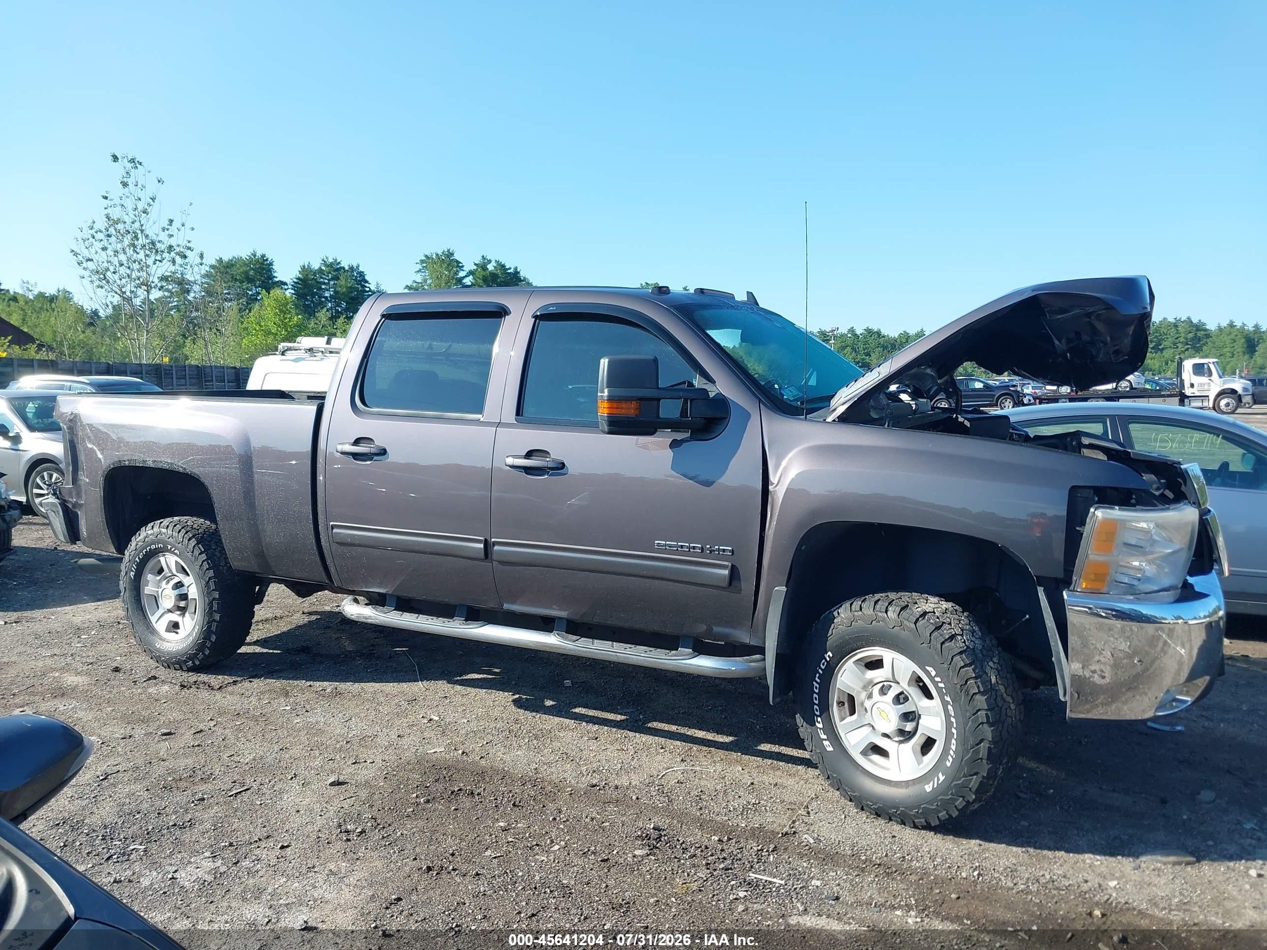 2010 Chevrolet Silverado 2500hd Ltz Gray vin: 1GC4KYBGXAF156520