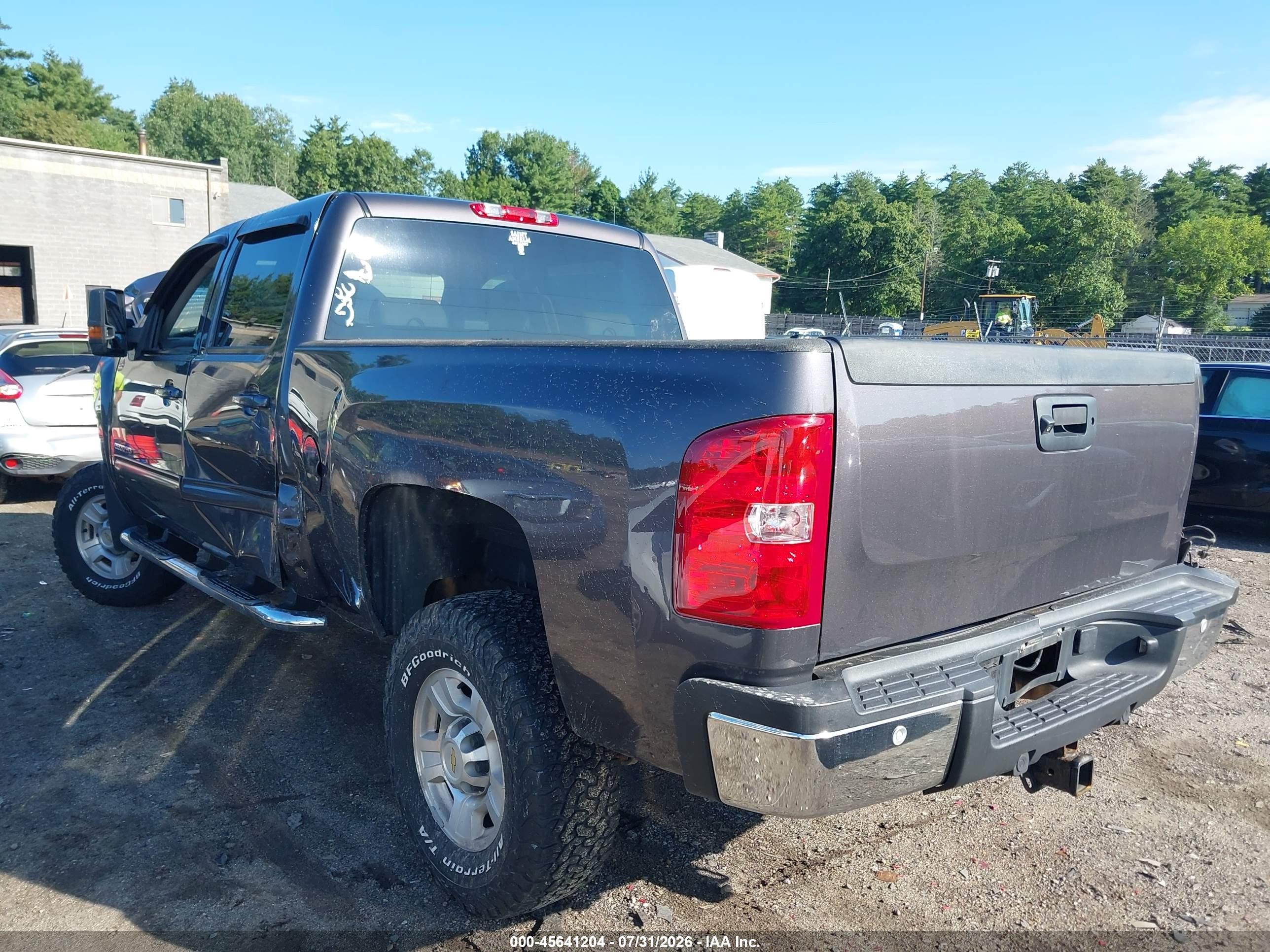 2010 Chevrolet Silverado 2500hd Ltz Gray vin: 1GC4KYBGXAF156520