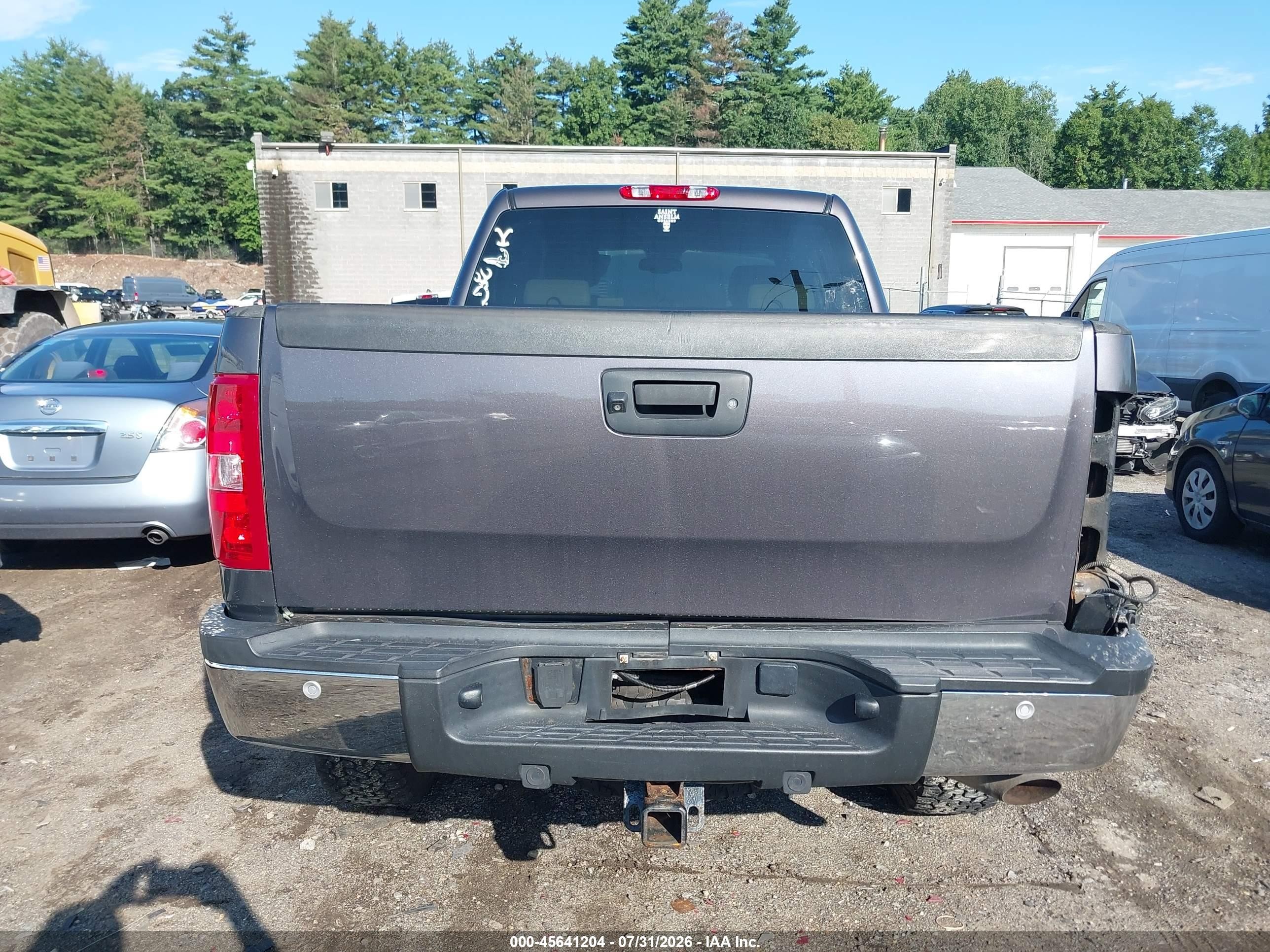 2010 Chevrolet Silverado 2500hd Ltz Gray vin: 1GC4KYBGXAF156520