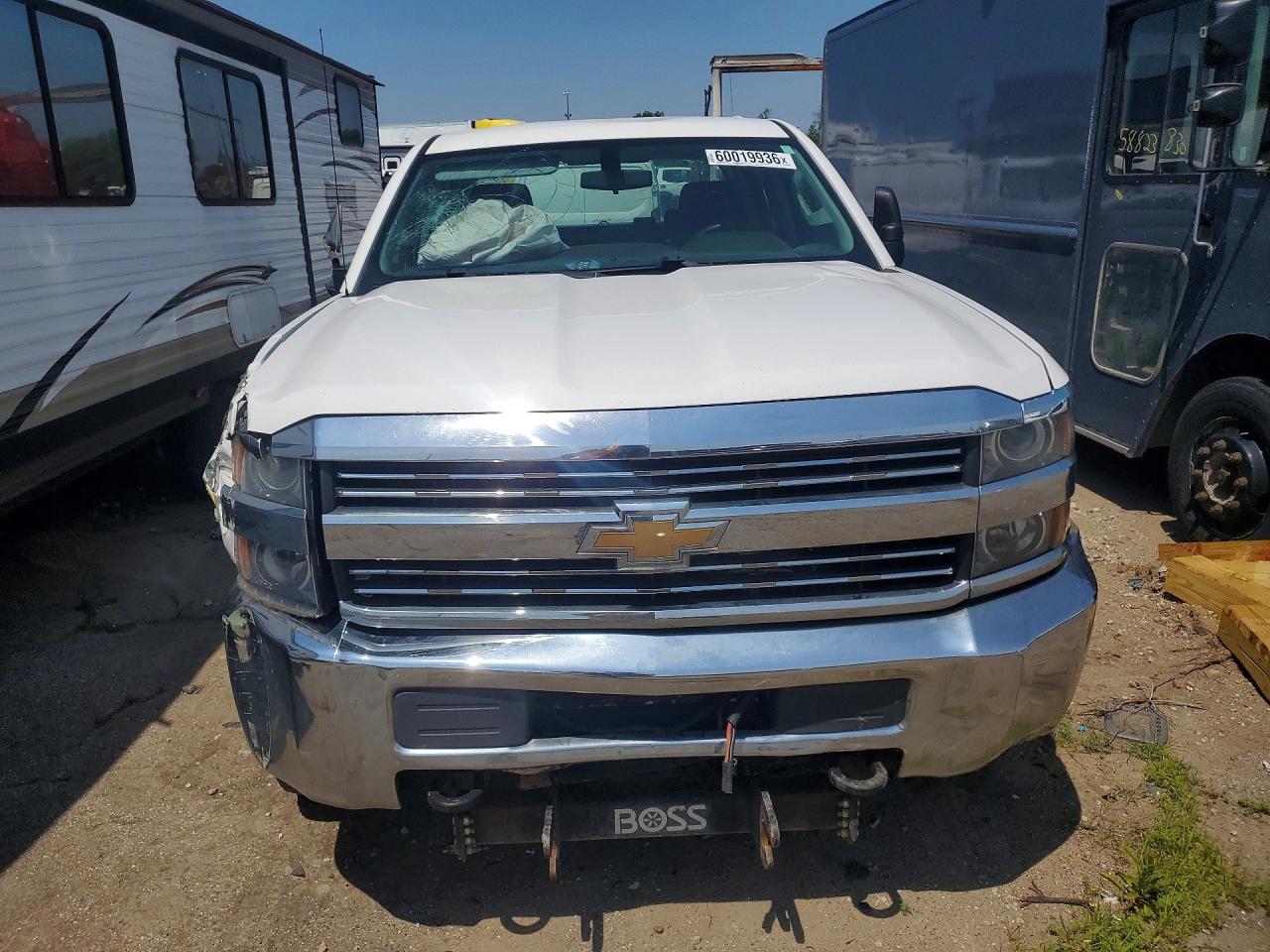 2015 Chevrolet Silverado K3500 White vin: 1GC4KYCG6FF678566