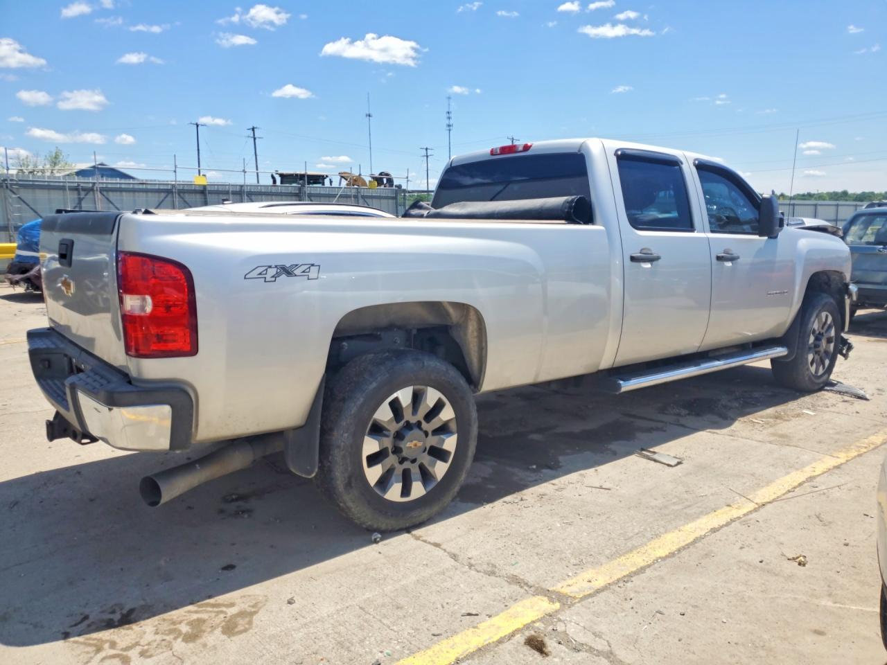 2011 Chevrolet Silverado K3500 Silver vin: 1GC4KZC83BF183850