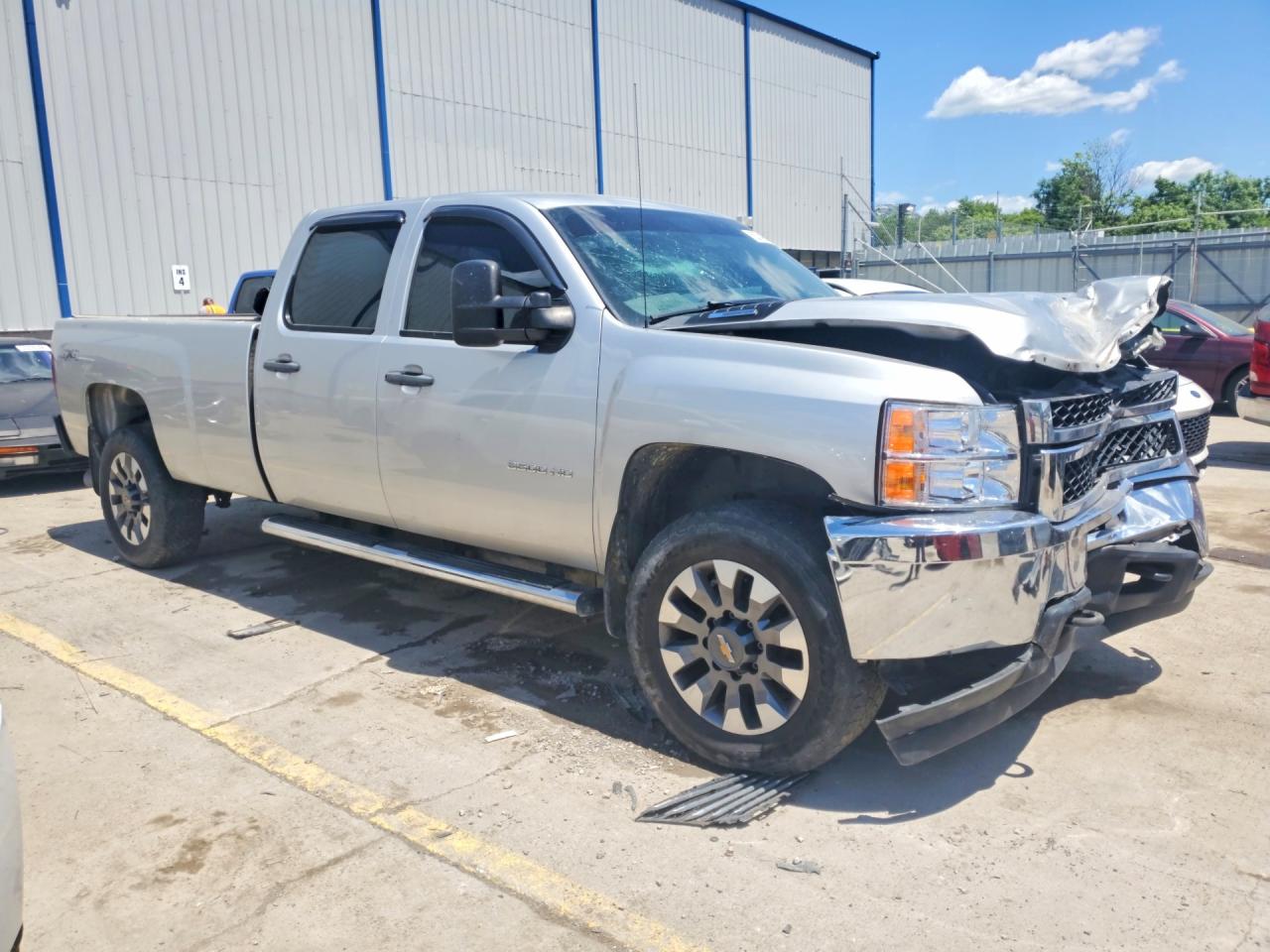 2011 Chevrolet Silverado K3500 Silver vin: 1GC4KZC83BF183850