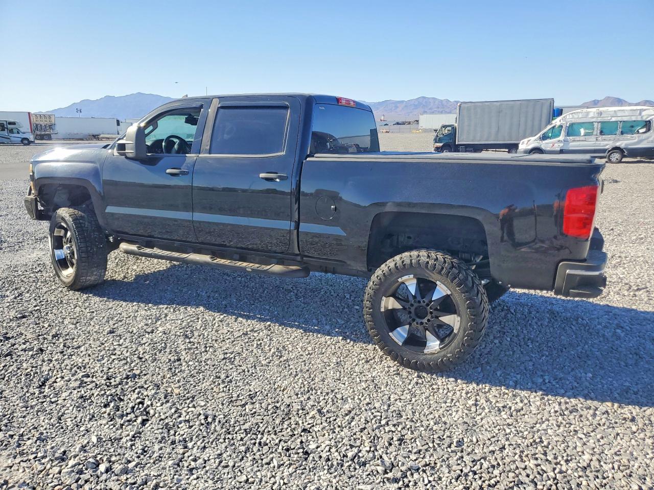 2015 Chevrolet Silverado K3500 Lt Black vin: 1GC4KZC87FF183453