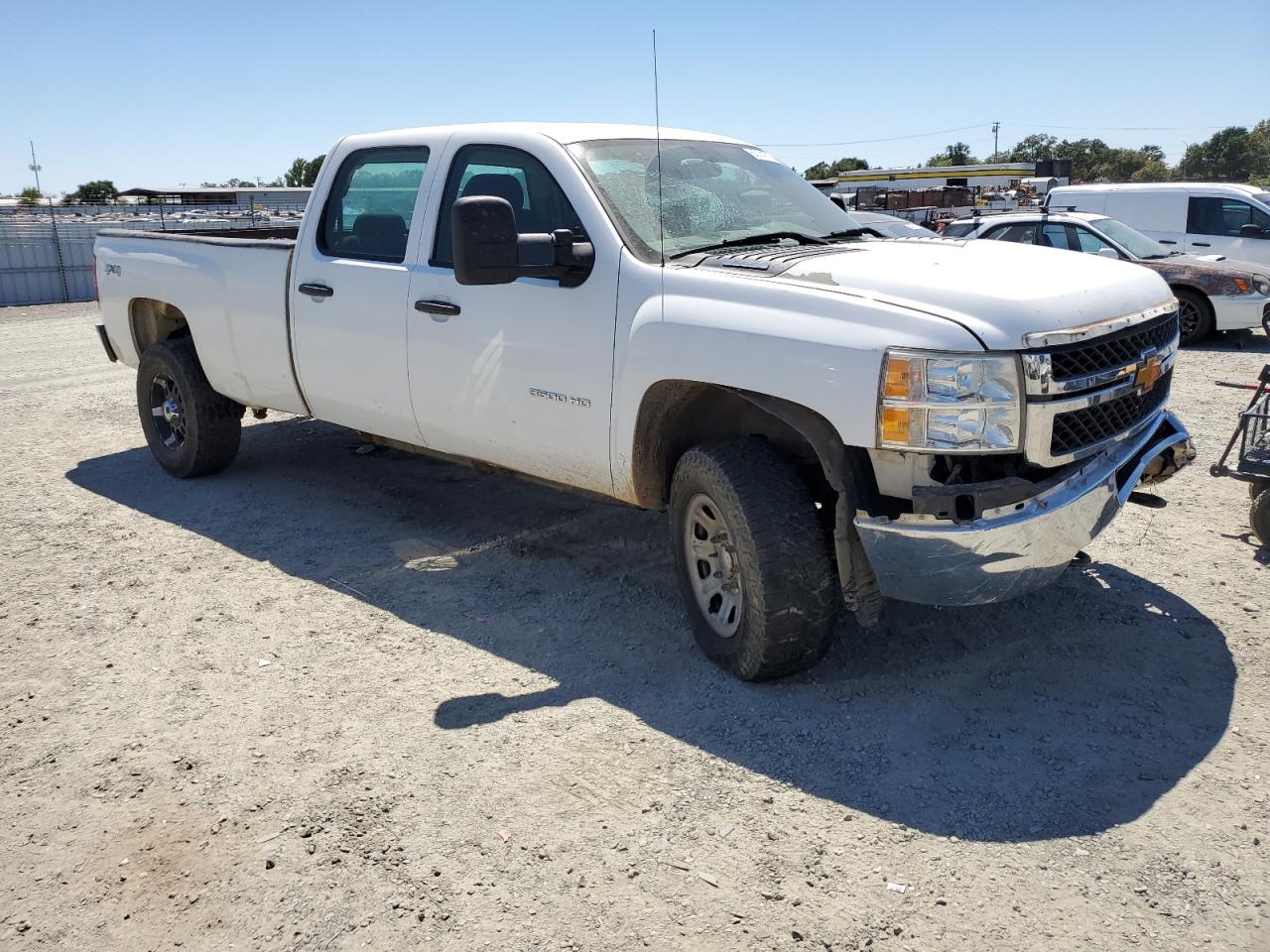 2012 Chevrolet Silverado K3500 White vin: 1GC4KZCG7CF222965