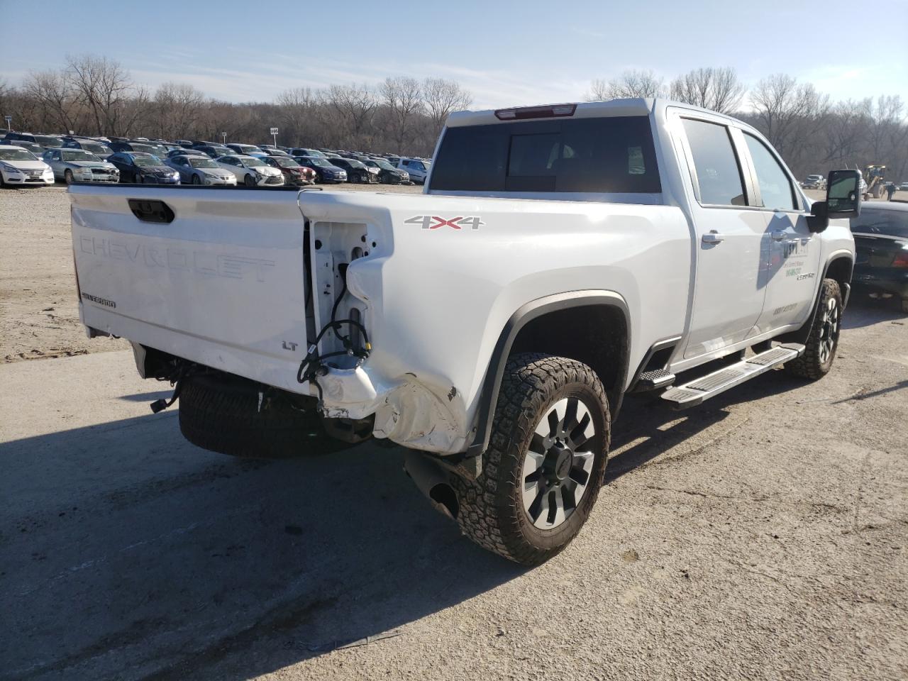 2020 Chevrolet Silverado K2500 Heavy Duty Lt Белый vin: 1GC4YNEY3LF293903