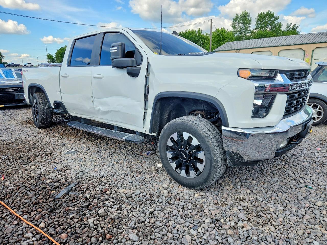 2020 Chevrolet Silverado K2500 Heavy Duty Lt White vin: 1GC4YNEY3LF293903