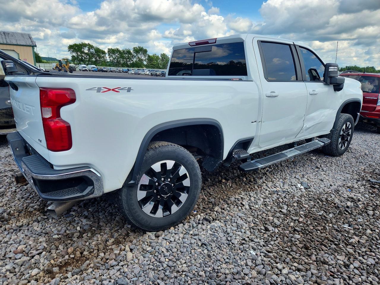 2020 Chevrolet Silverado K2500 Heavy Duty Lt White vin: 1GC4YNEY3LF293903
