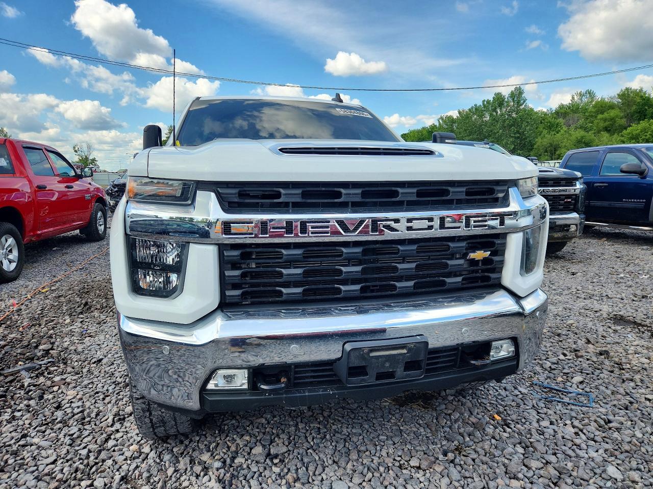 2020 Chevrolet Silverado K2500 Heavy Duty Lt White vin: 1GC4YNEY3LF293903