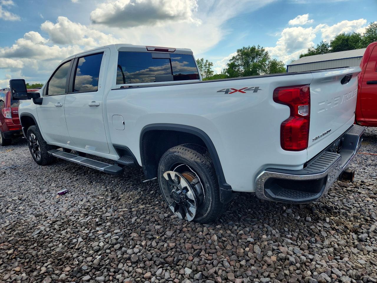 2020 Chevrolet Silverado K2500 Heavy Duty Lt White vin: 1GC4YNEY3LF293903