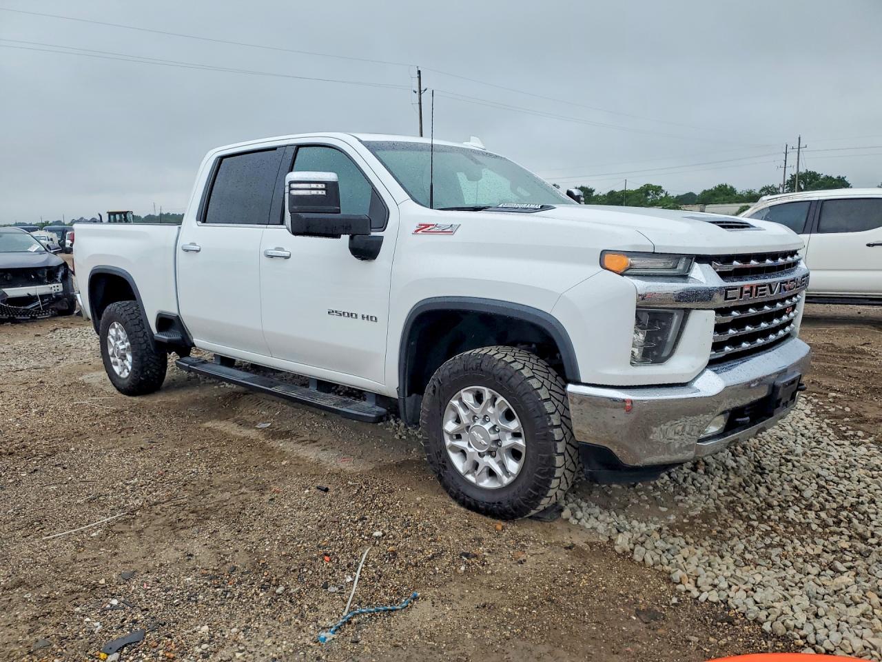 2020 Chevrolet Silverado K2500 Heavy Duty Ltz White vin: 1GC4YPEY6LF197100