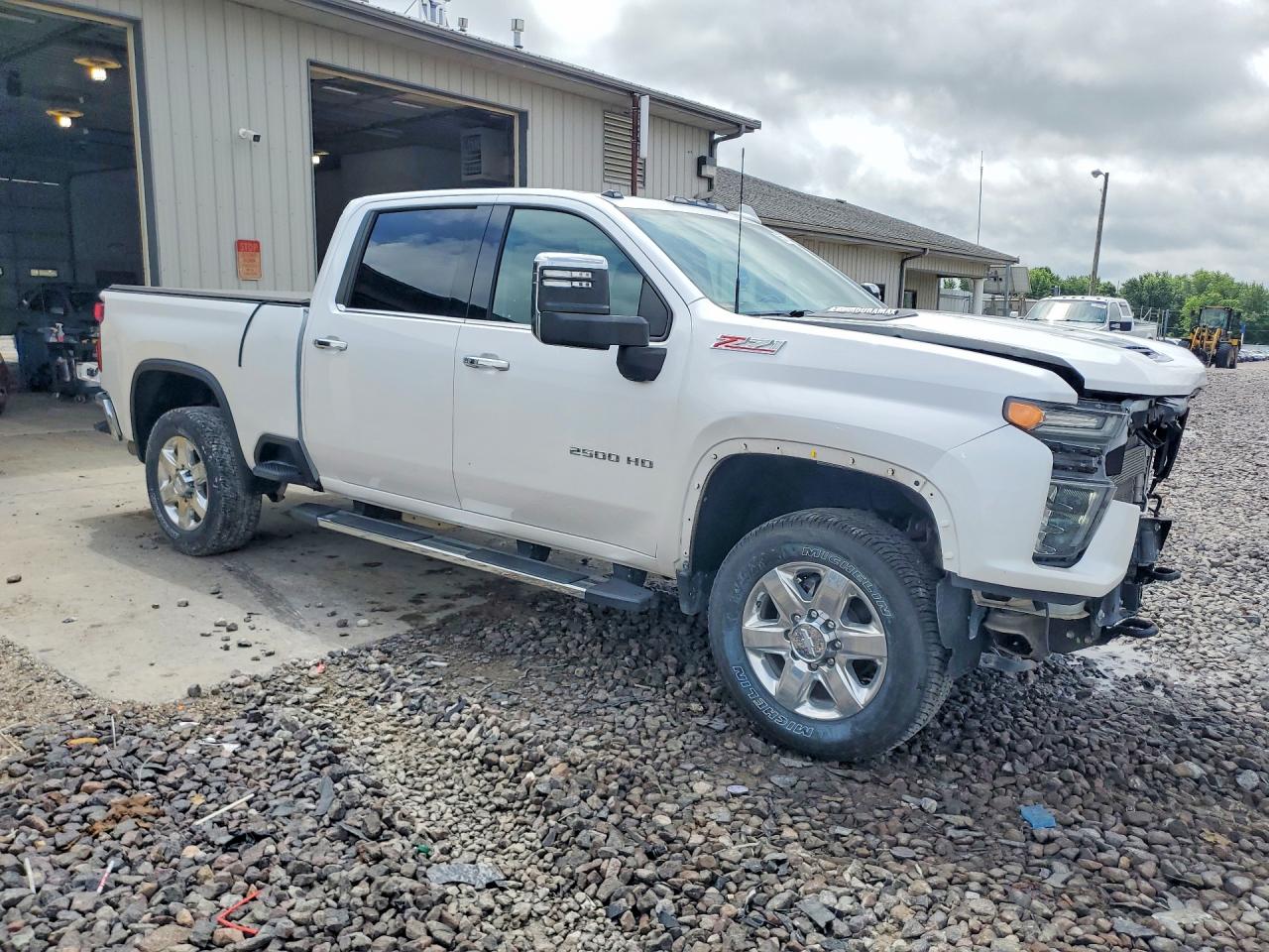 2020 Chevrolet Silverado K2500 Heavy Duty Ltz White vin: 1GC4YPEY8LF137044