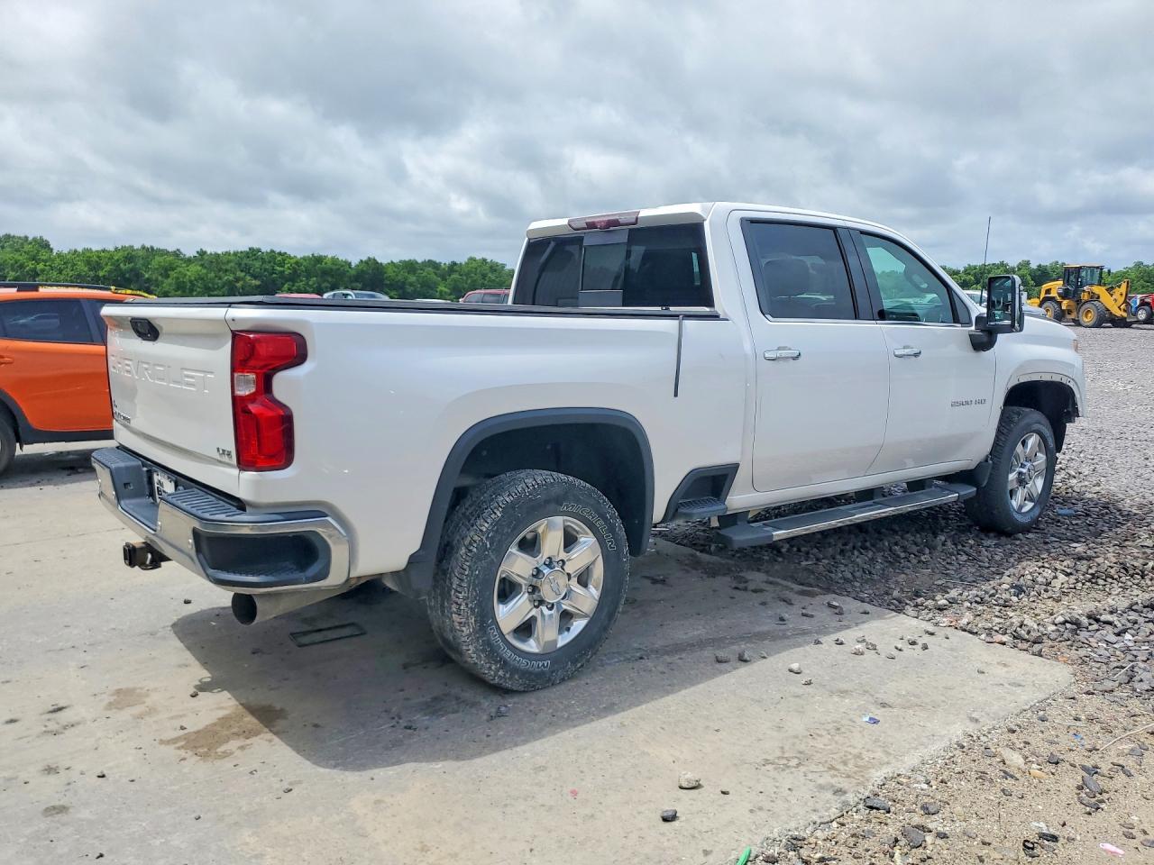2020 Chevrolet Silverado K2500 Heavy Duty Ltz White vin: 1GC4YPEY8LF137044