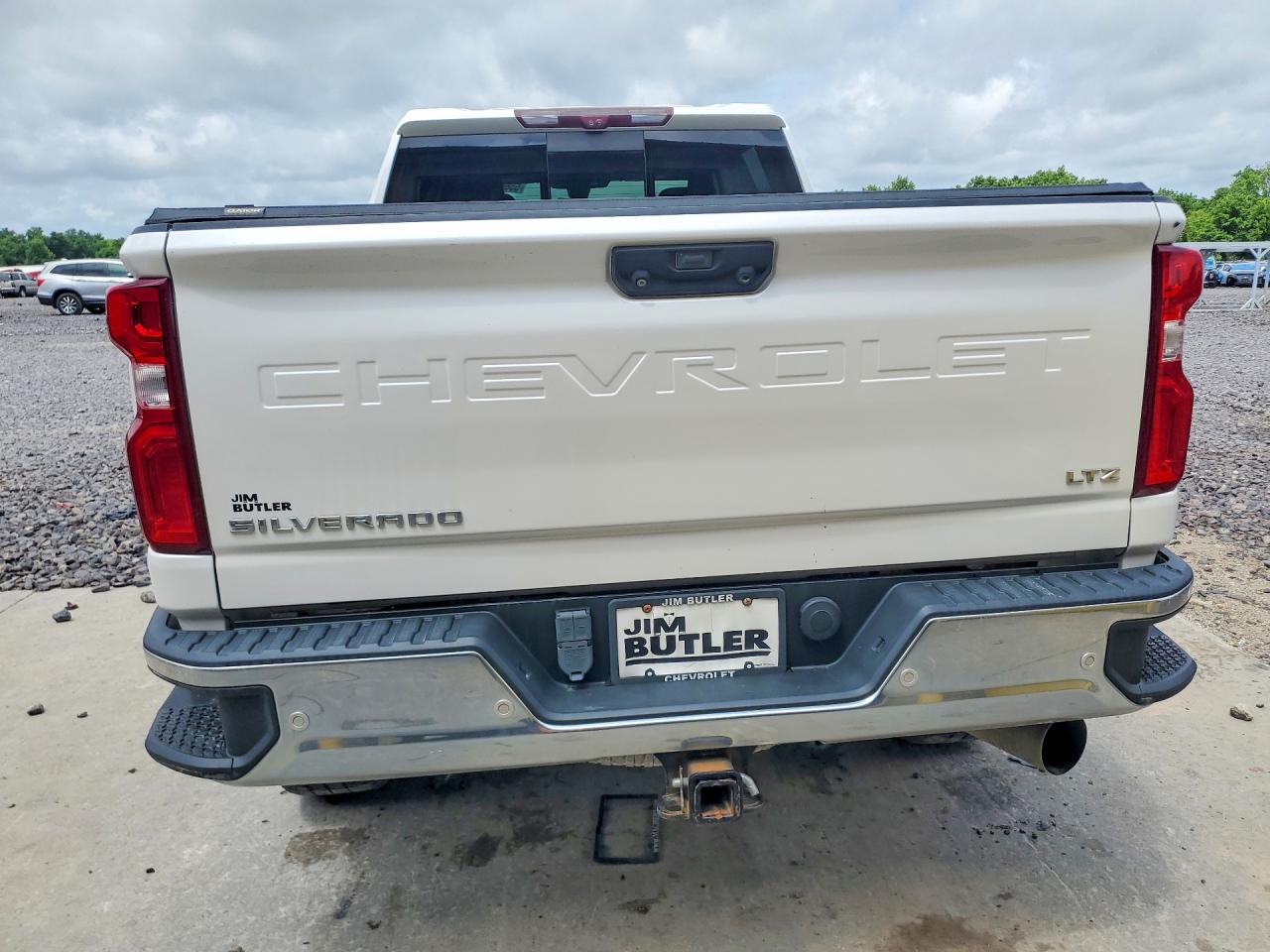 2020 Chevrolet Silverado K2500 Heavy Duty Ltz White vin: 1GC4YPEY8LF137044