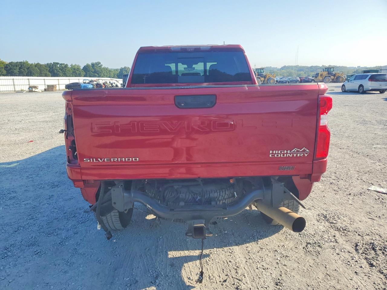 2020 Chevrolet Silverado K2500 High Country Red vin: 1GC4YREY2LF192231
