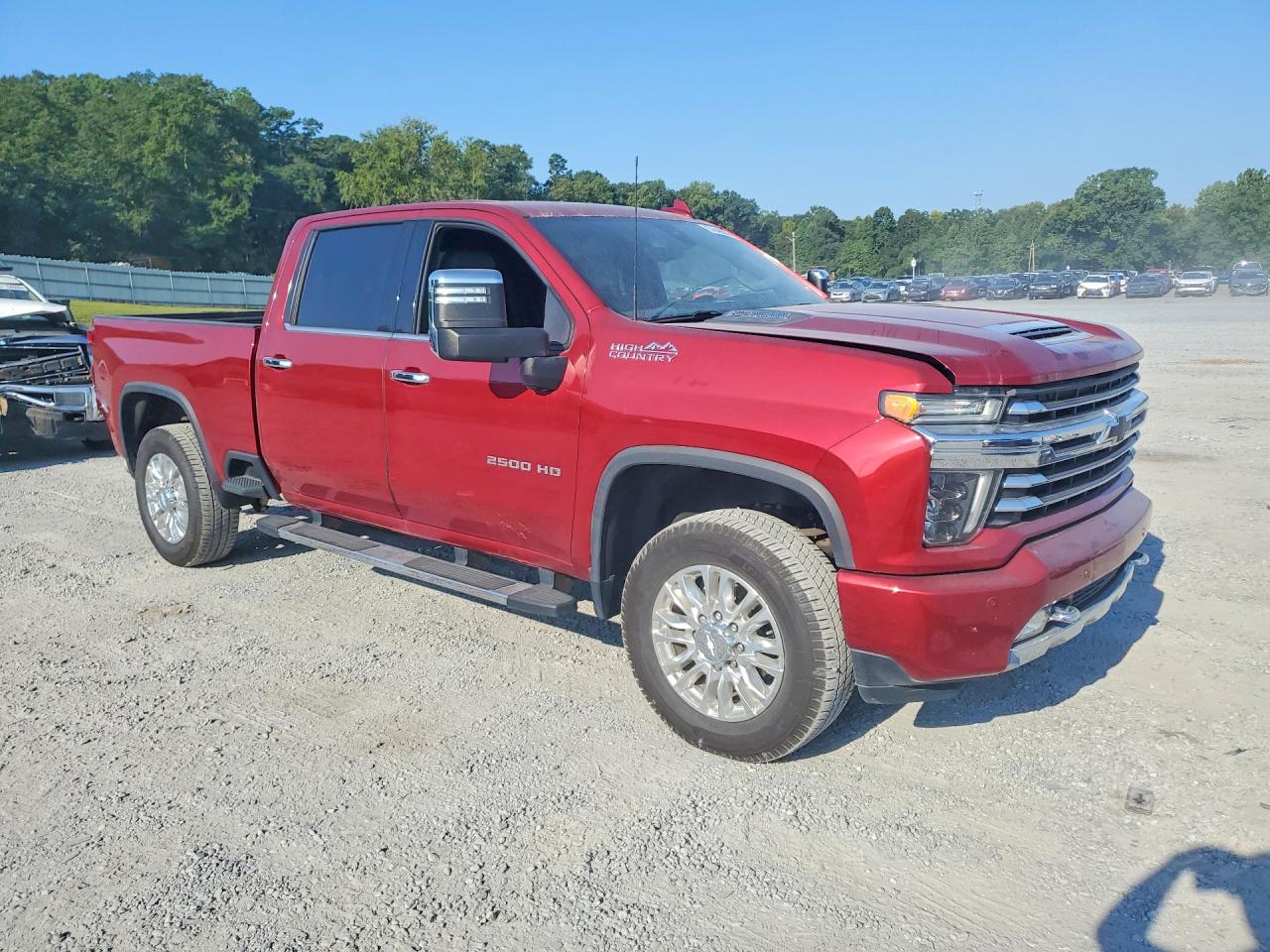 2020 Chevrolet Silverado K2500 High Country Red vin: 1GC4YREY2LF192231