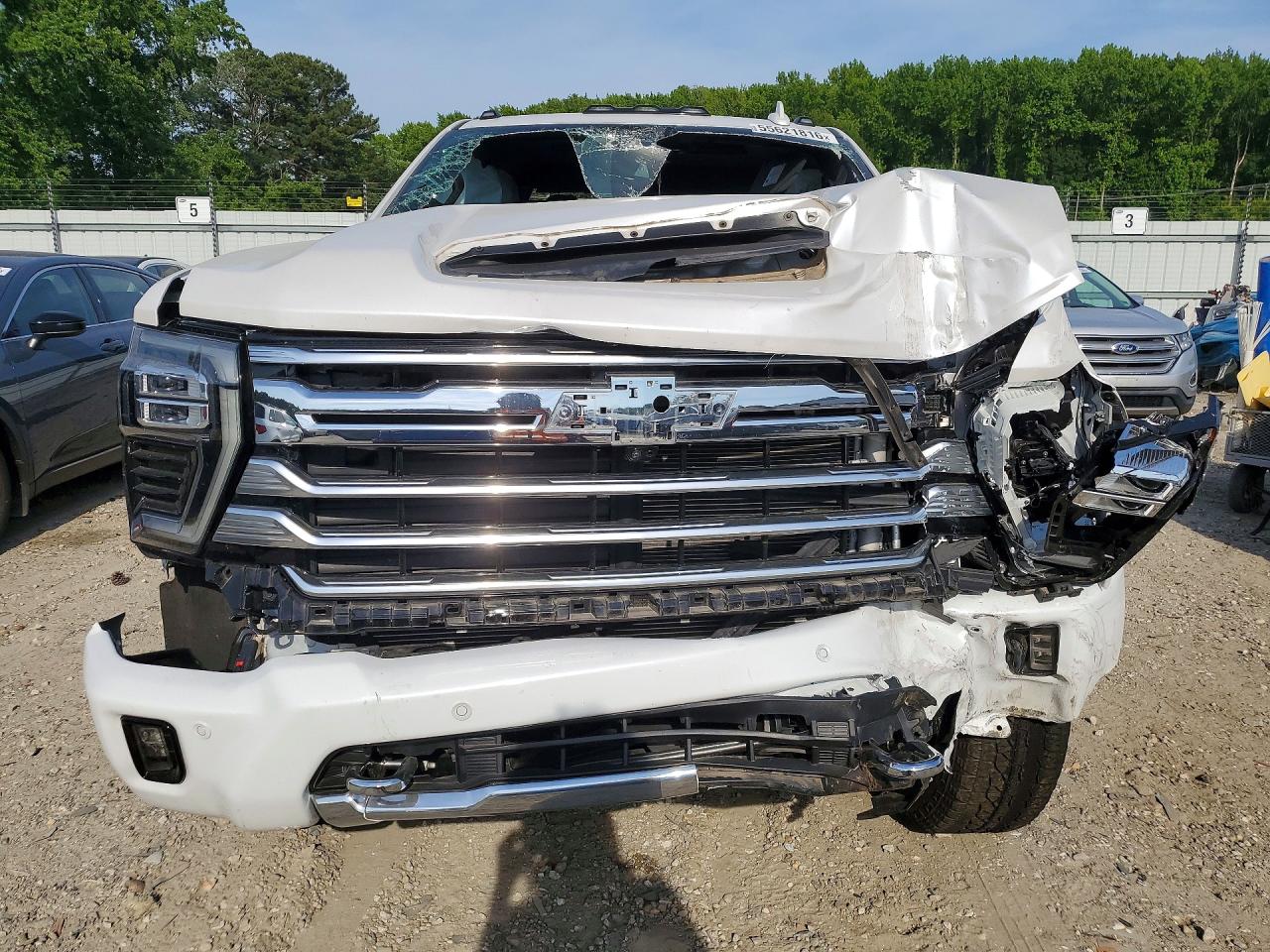 2024 Chevrolet Silverado K2500 High Country White vin: 1GC4YREY2RF197597