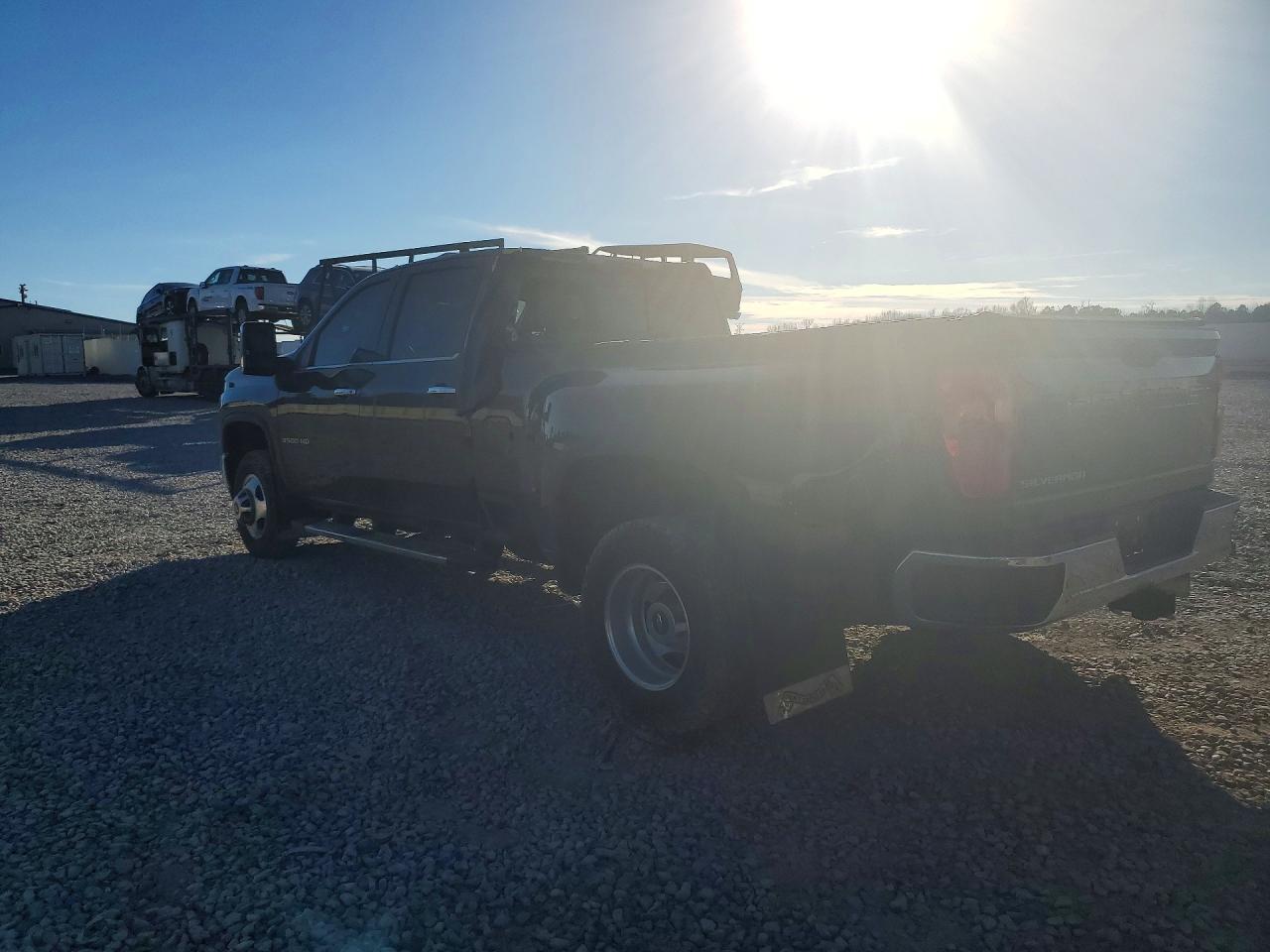2022 Chevrolet Silverado K3500 Ltz Black vin: 1GC4YUEY2NF248321