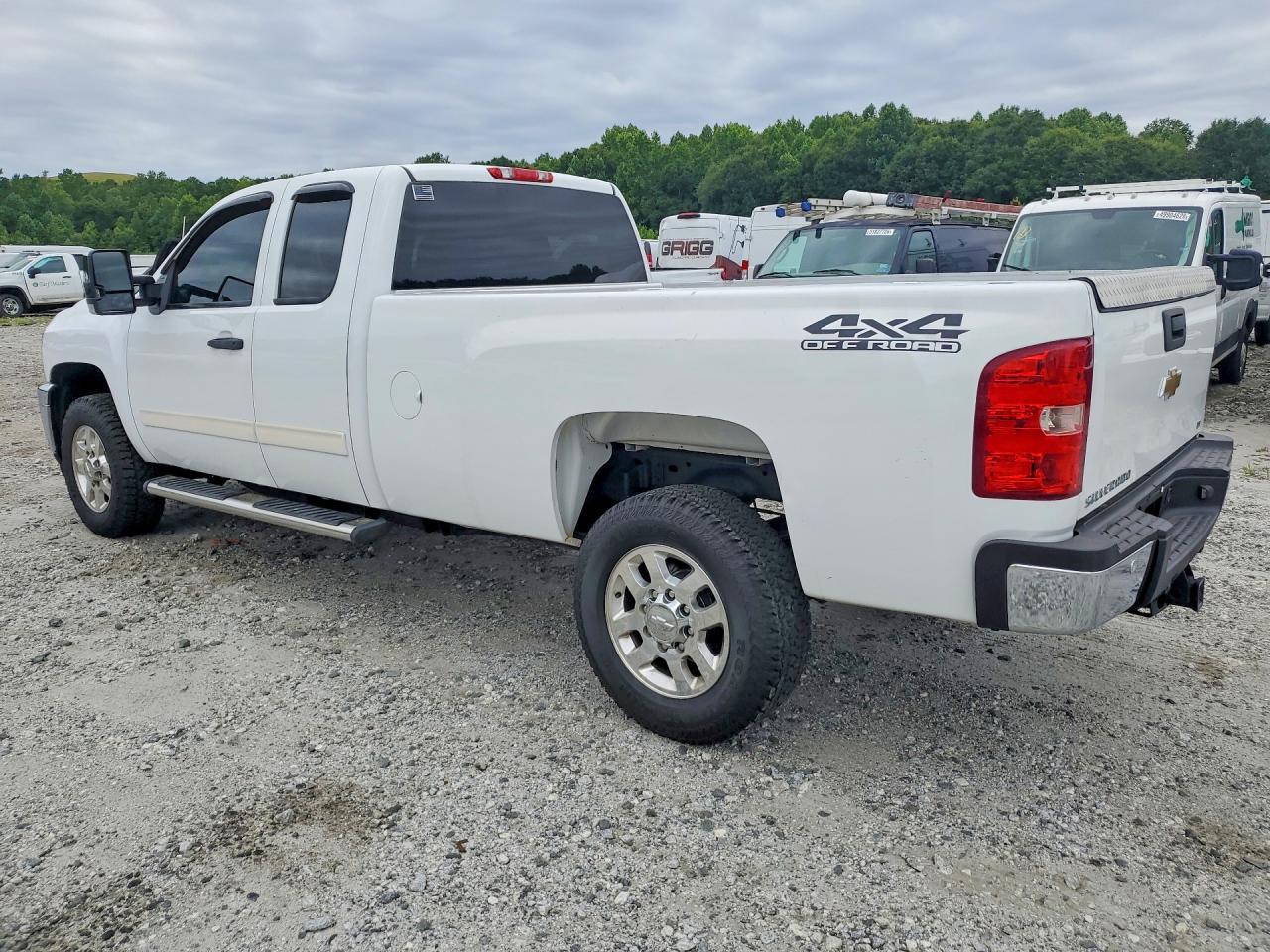 2011 Chevrolet Silverado K3500 Lt White vin: 1GC5K0C80BZ372907