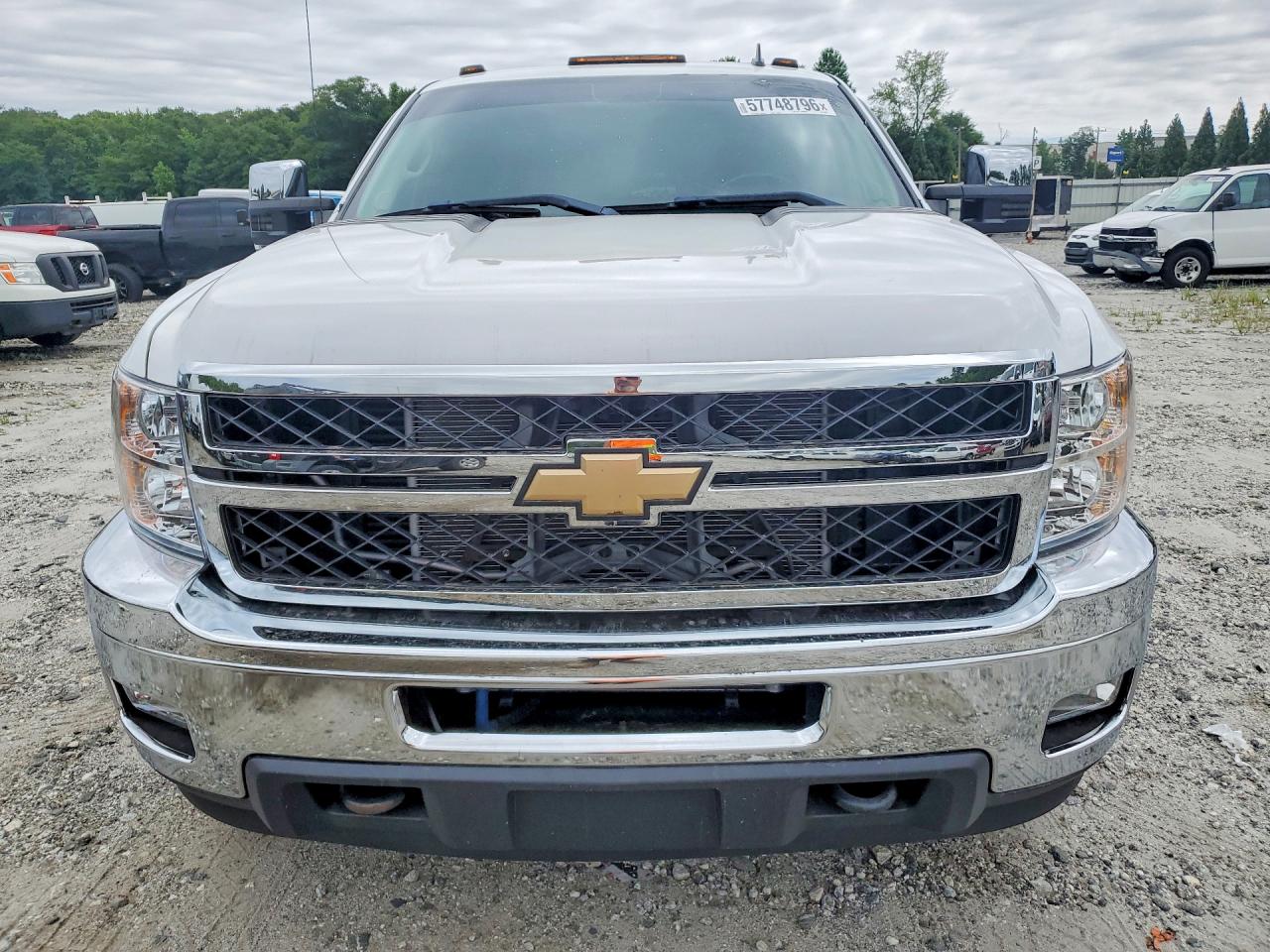 2011 Chevrolet Silverado K3500 Lt White vin: 1GC5K0C80BZ372907