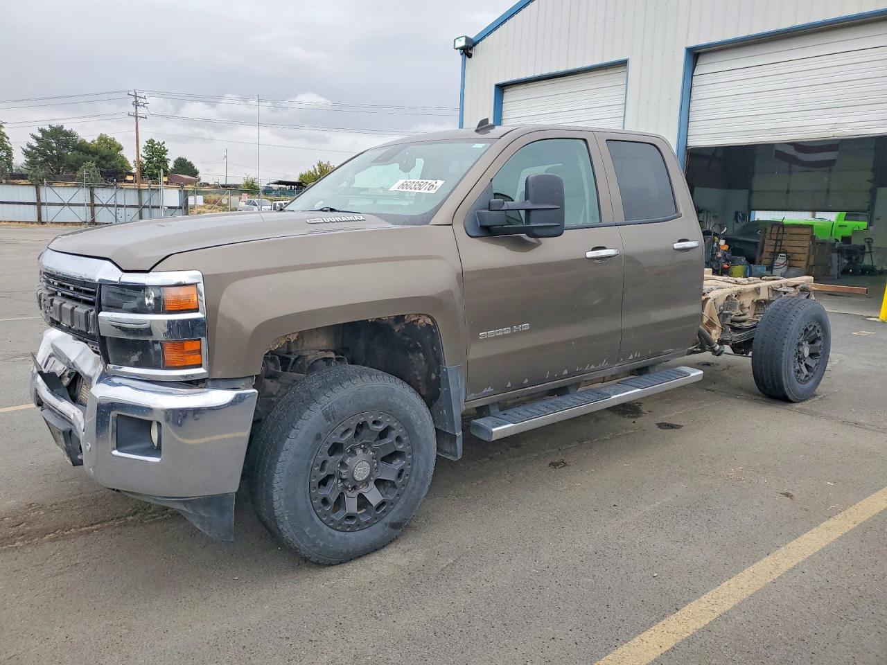 2015 Chevrolet Silverado K3500 Ltz Tan vin: 1GC5K0E88FZ115934