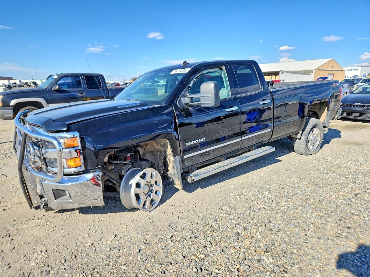 2015 Chevrolet Silverado K3500 Ltz Black vin: 1GC5K0E8XFZ112176
