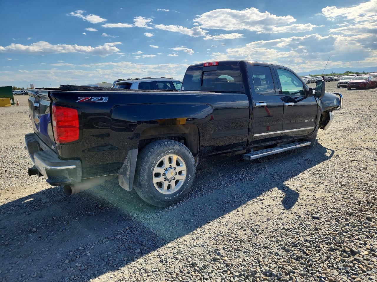 2015 Chevrolet Silverado K3500 Ltz Black vin: 1GC5K0E8XFZ112176