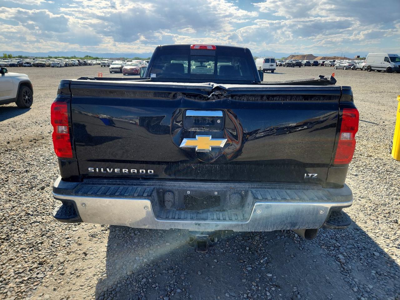 2015 Chevrolet Silverado K3500 Ltz Black vin: 1GC5K0E8XFZ112176