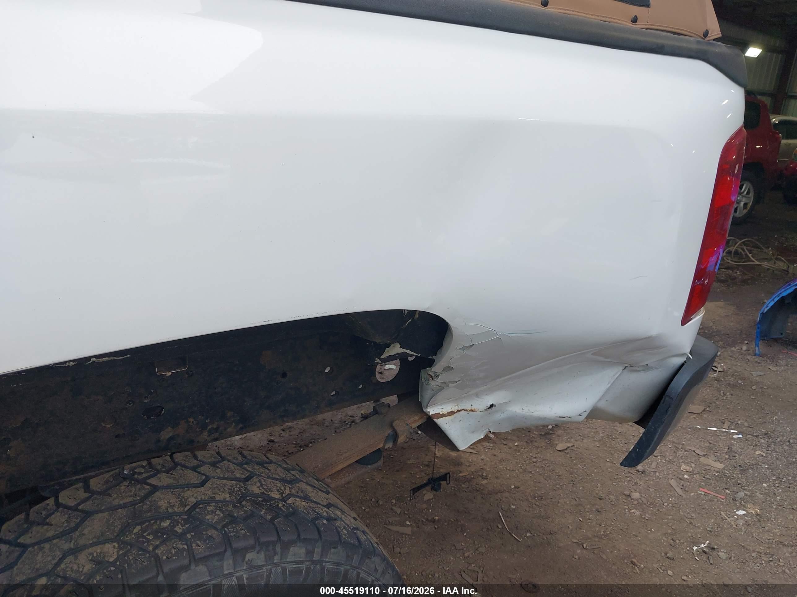 2010 Chevrolet Silverado 2500hd Work Truck White vin: 1GC5KVBG7AZ218246