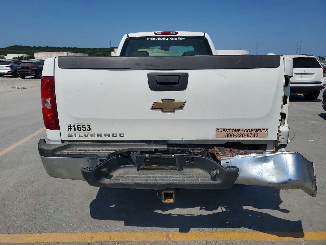 2010 Chevrolet Silverado K2500 Heavy Duty White vin: 1GC5KVBG9AZ251653