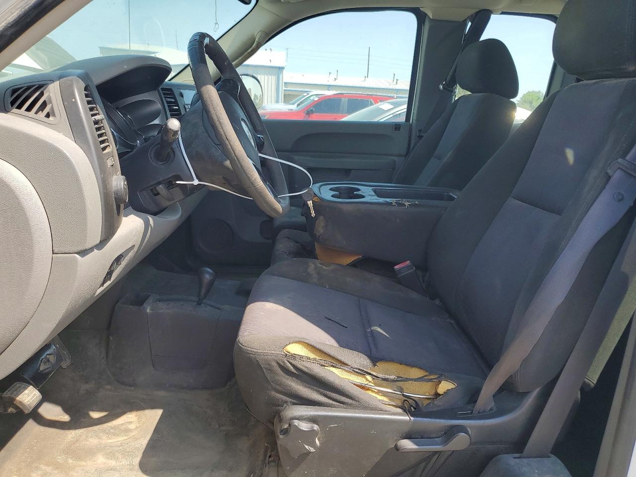 2010 Chevrolet Silverado K2500 Heavy Duty White vin: 1GC5KVBG9AZ251653