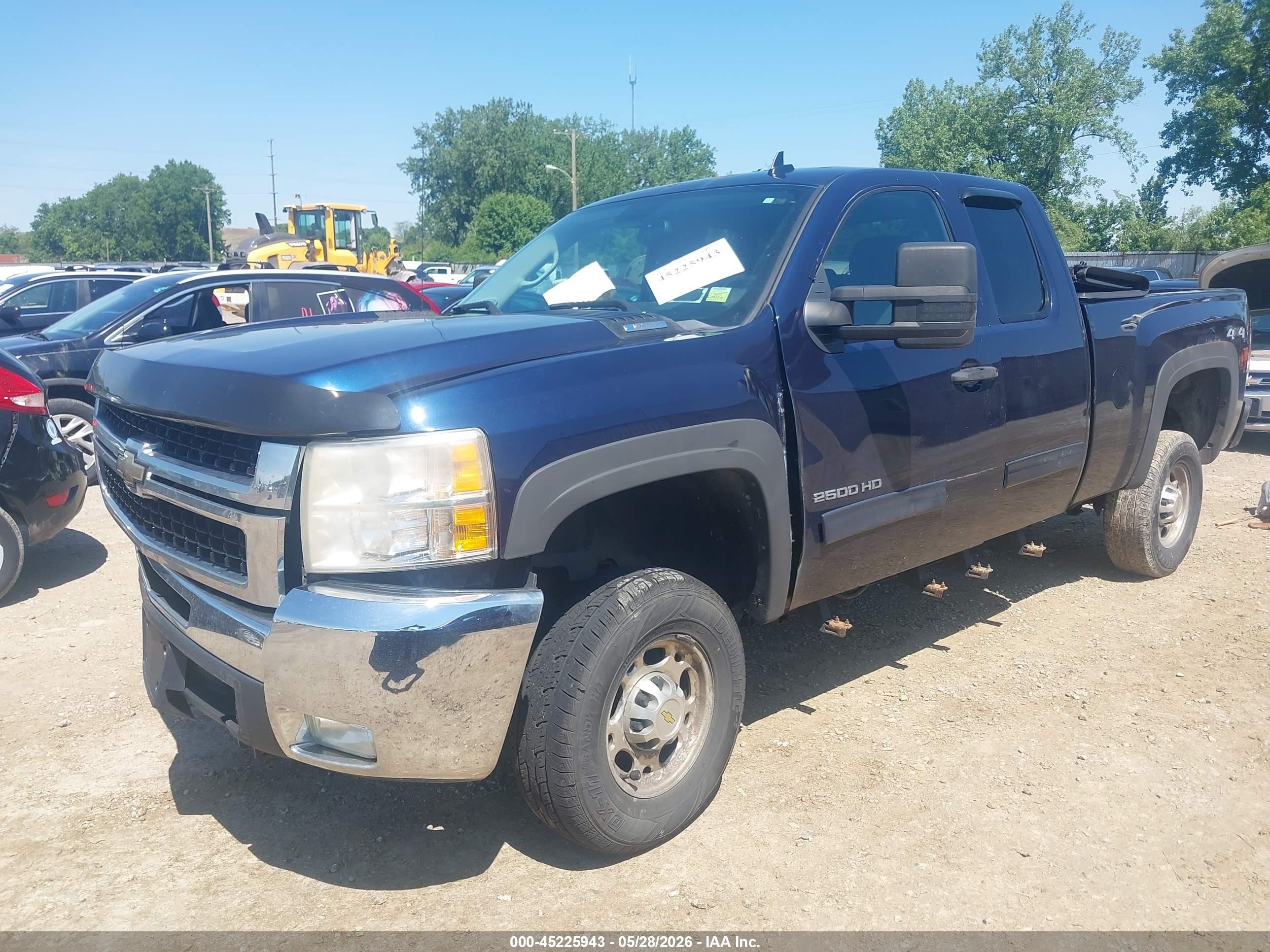 2010 Chevrolet Silverado 2500hd Lt Blue vin: 1GC5KXBG2AZ174622