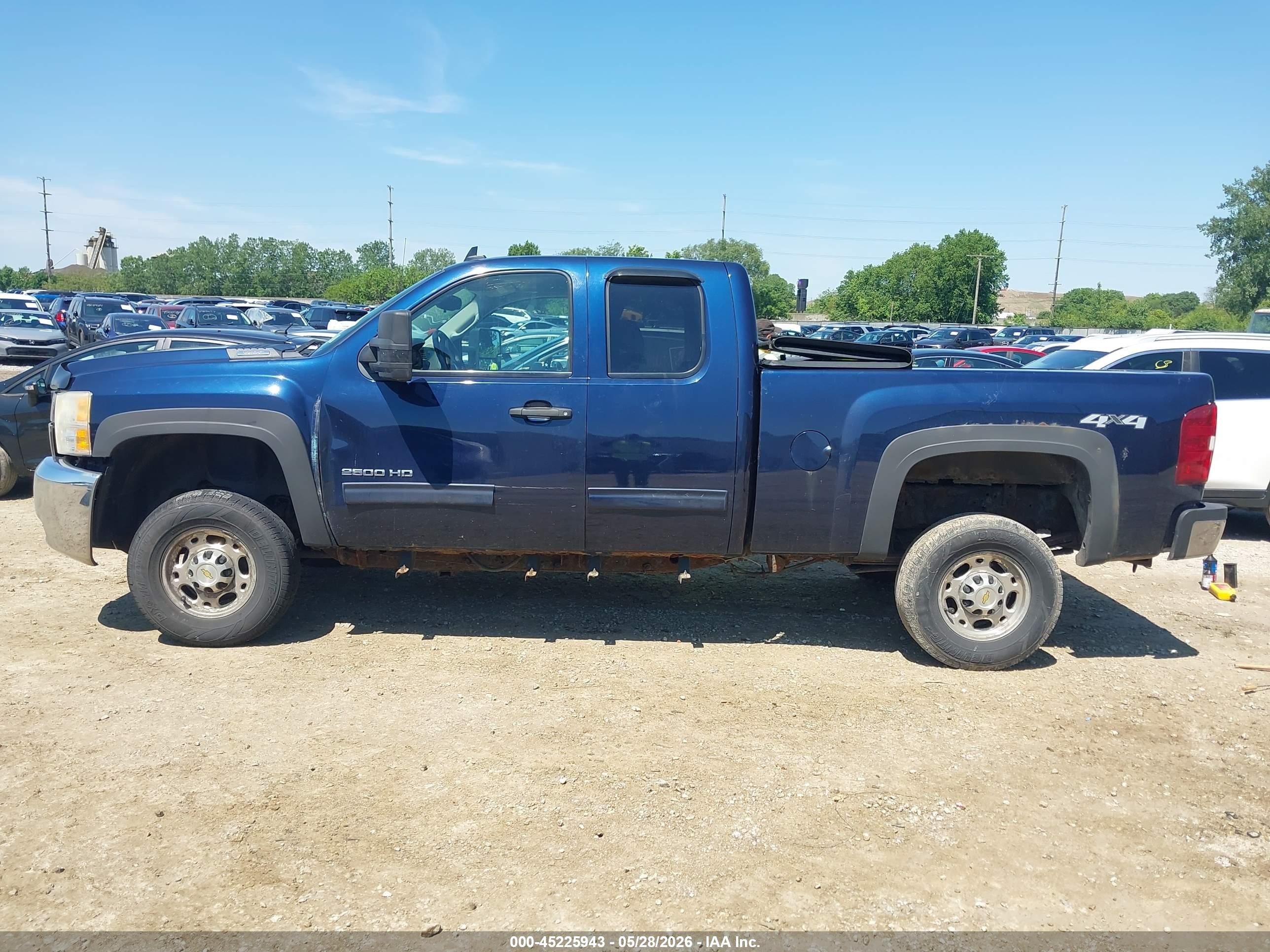 2010 Chevrolet Silverado 2500hd Lt Blue vin: 1GC5KXBG2AZ174622