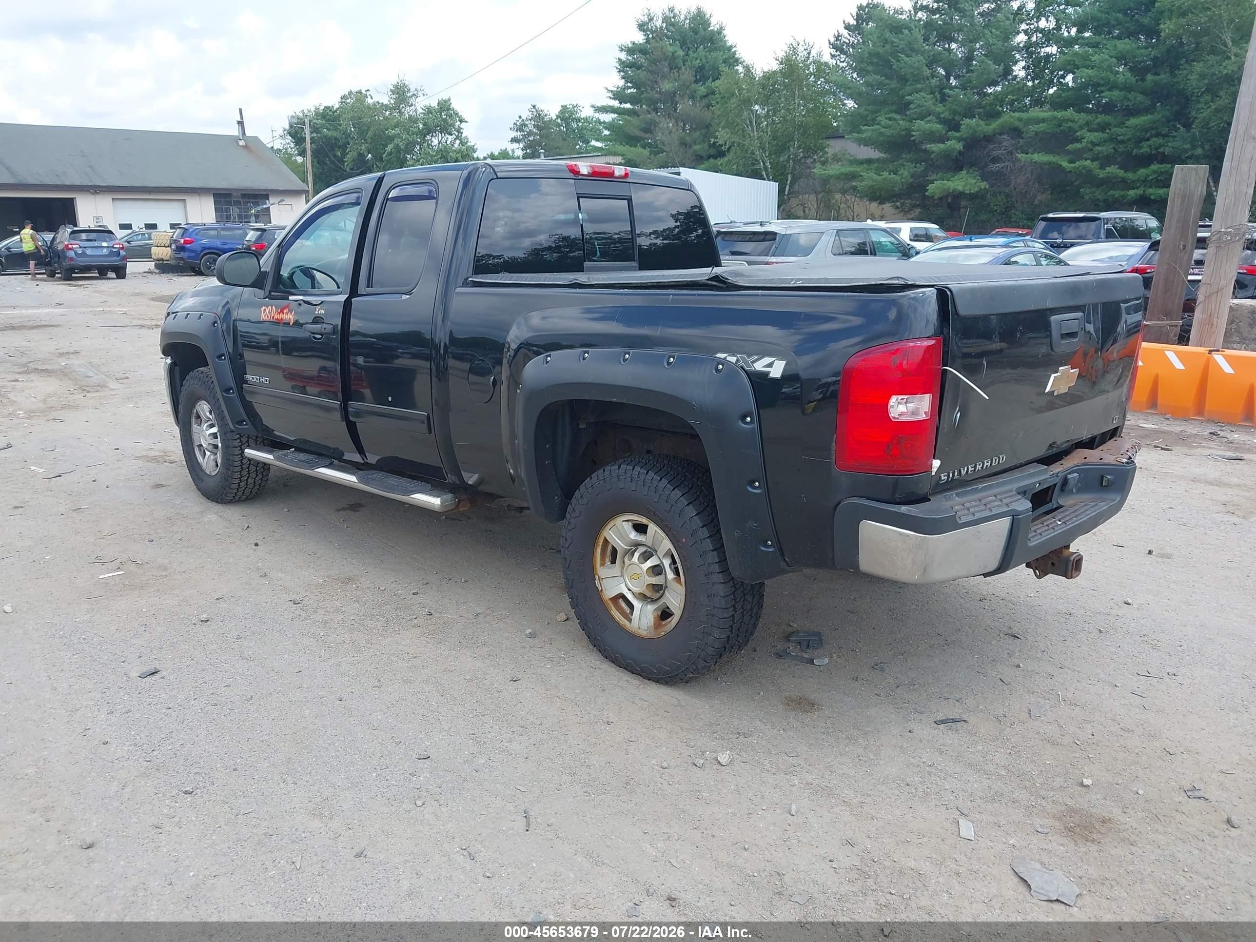 2010 Chevrolet Silverado 2500hd Lt Black vin: 1GC5KXBG8AZ258542