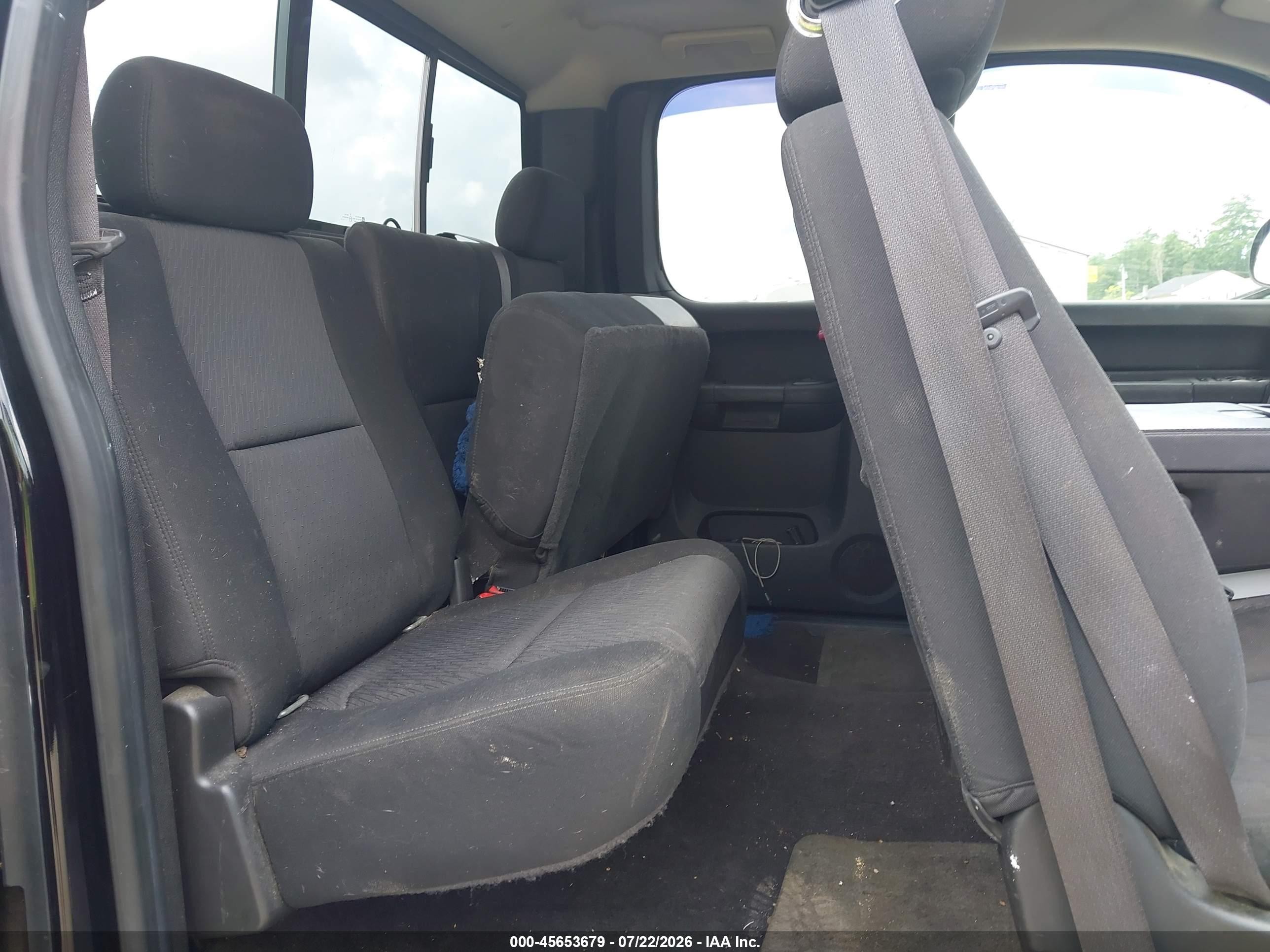 2010 Chevrolet Silverado 2500hd Lt Black vin: 1GC5KXBG8AZ258542