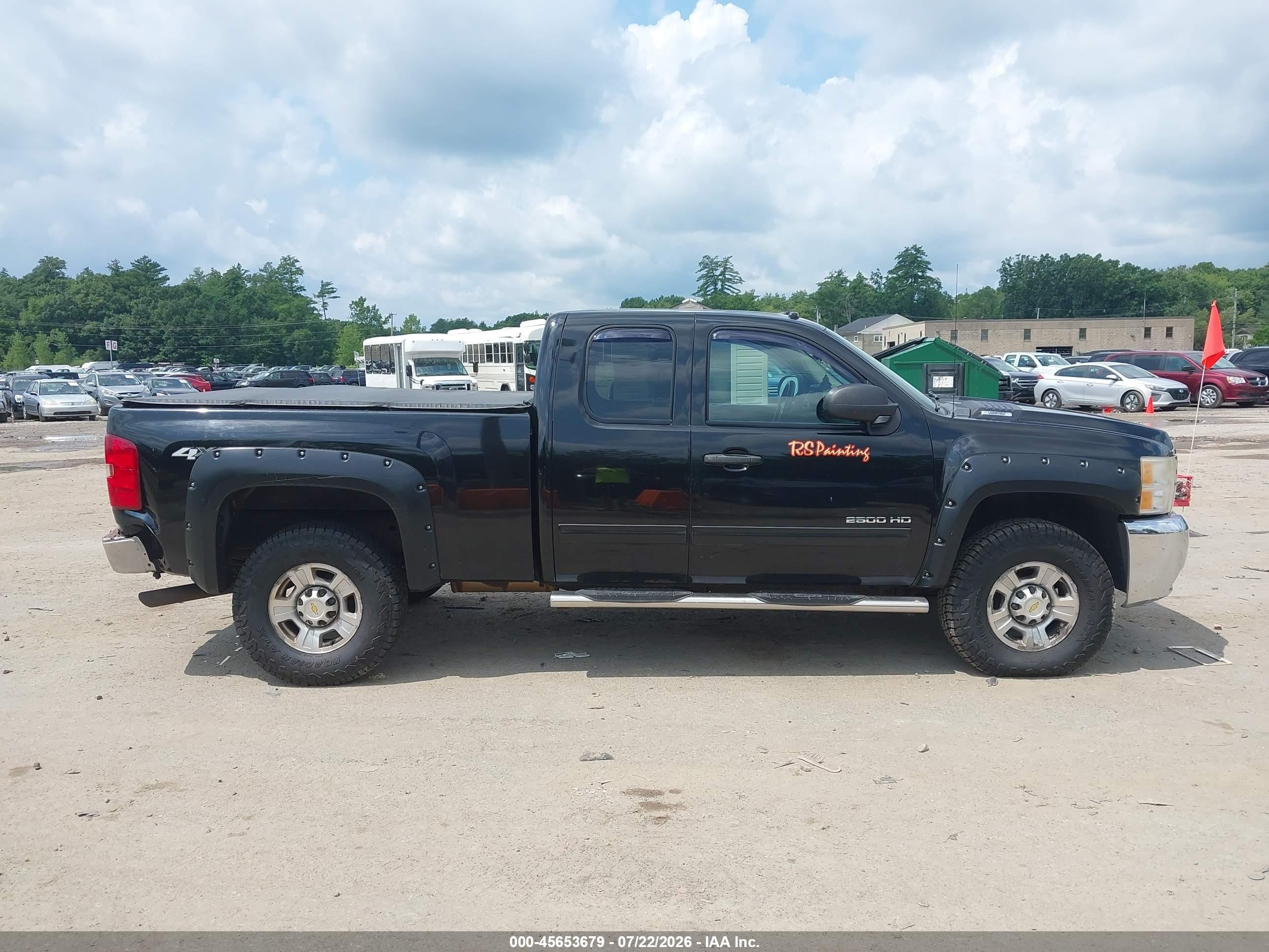 2010 Chevrolet Silverado 2500hd Lt Black vin: 1GC5KXBG8AZ258542