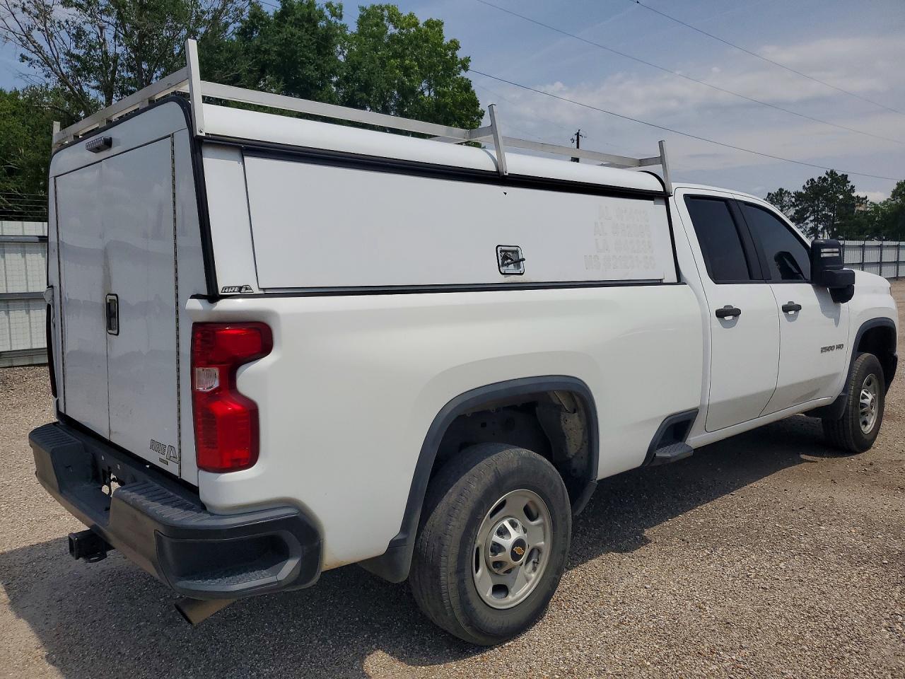 2021 Chevrolet Silverado C2500 Heavy Duty White vin: 1GC5WLE71MF136829