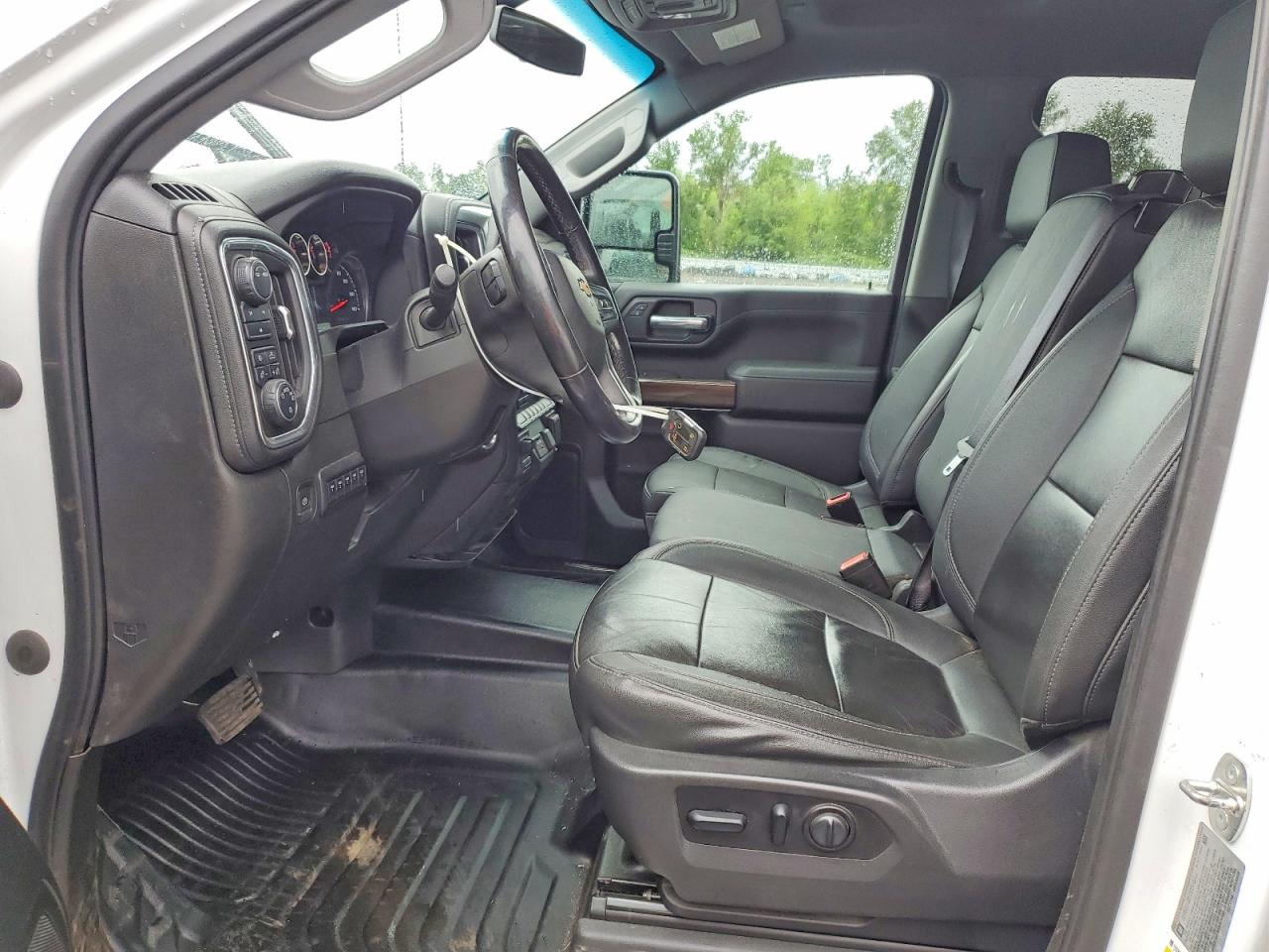 2021 Chevrolet Silverado K2500 Heavy Duty Lt White vin: 1GC5YNE74MF226935