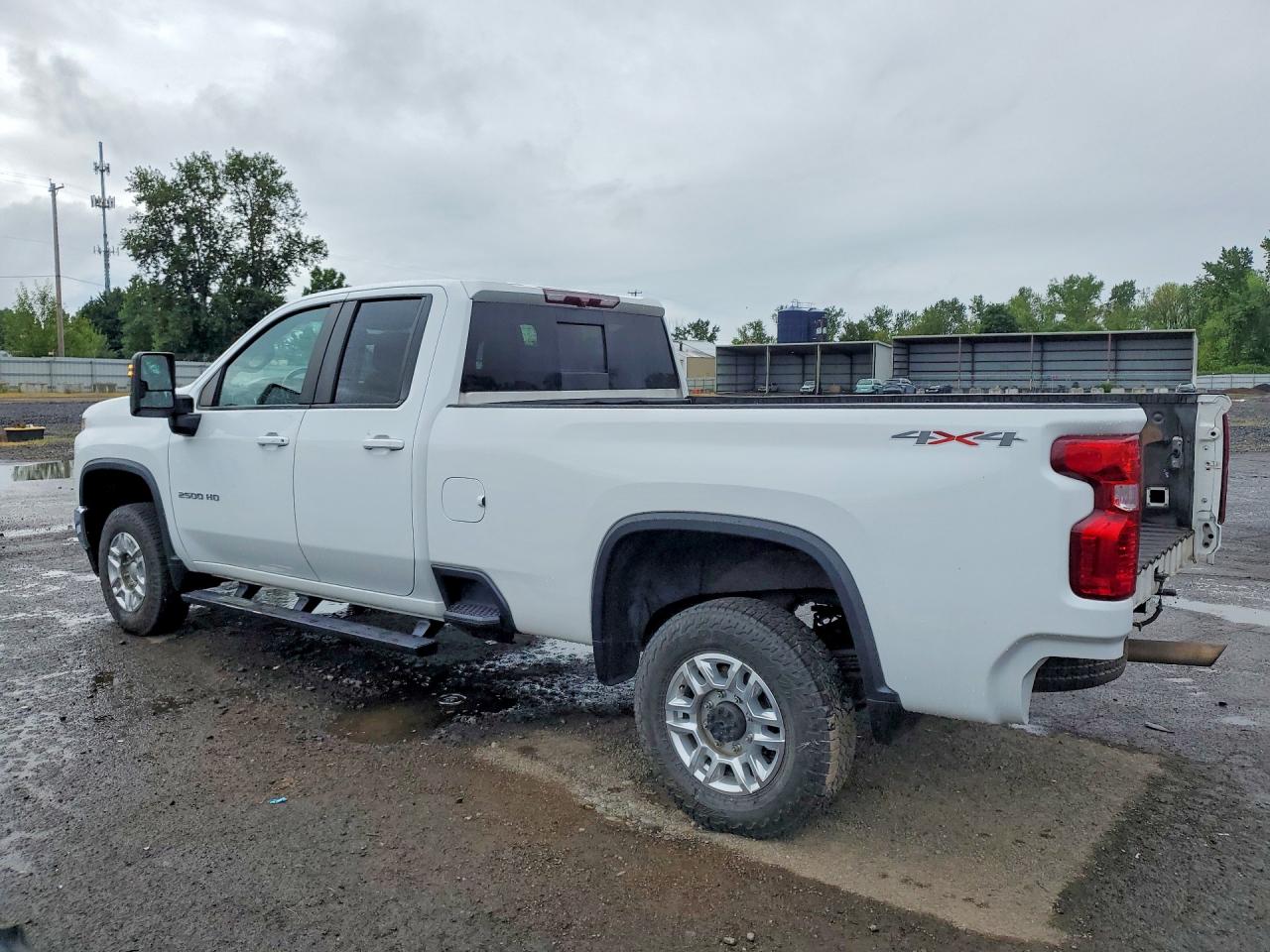 2021 Chevrolet Silverado K2500 Heavy Duty Lt White vin: 1GC5YNE74MF226935
