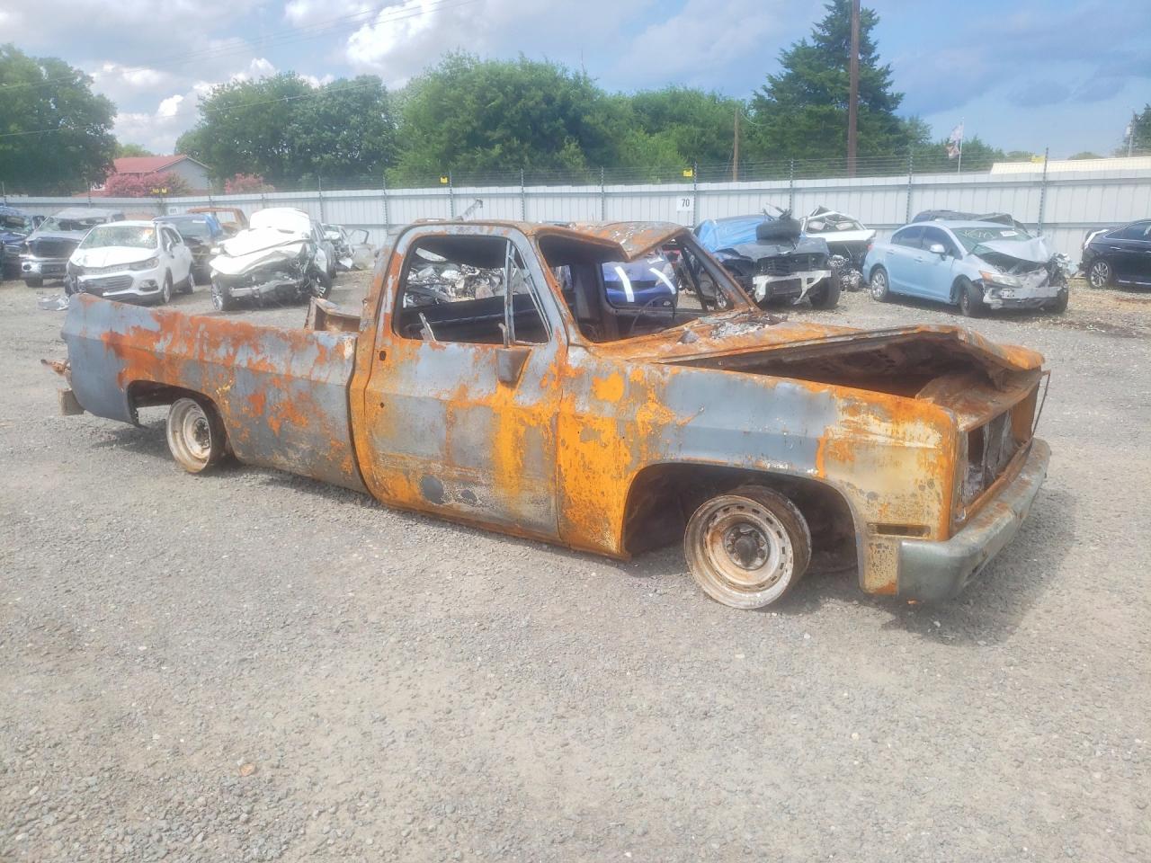 1981 Chevrolet C10 Burn vin: 1GCCC14D7BF392773