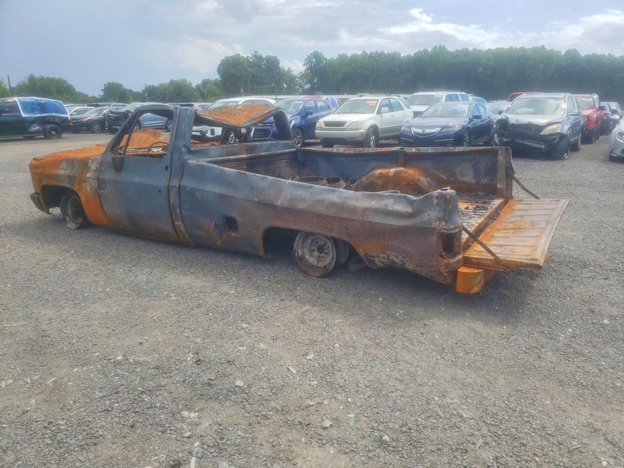 1981 Chevrolet C10 Burn vin: 1GCCC14D7BF392773