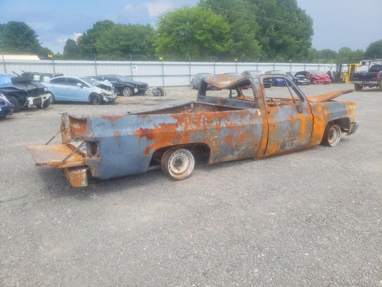 1981 Chevrolet C10 Burn vin: 1GCCC14D7BF392773